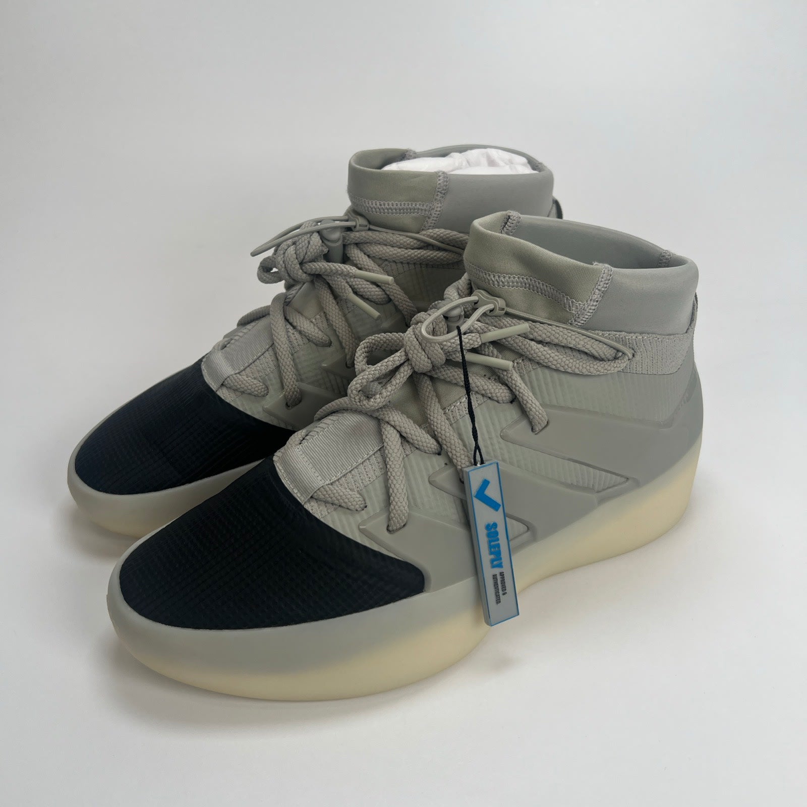 SP1440 adidas Fear of God Athletics I Basketball Sesame Carbon