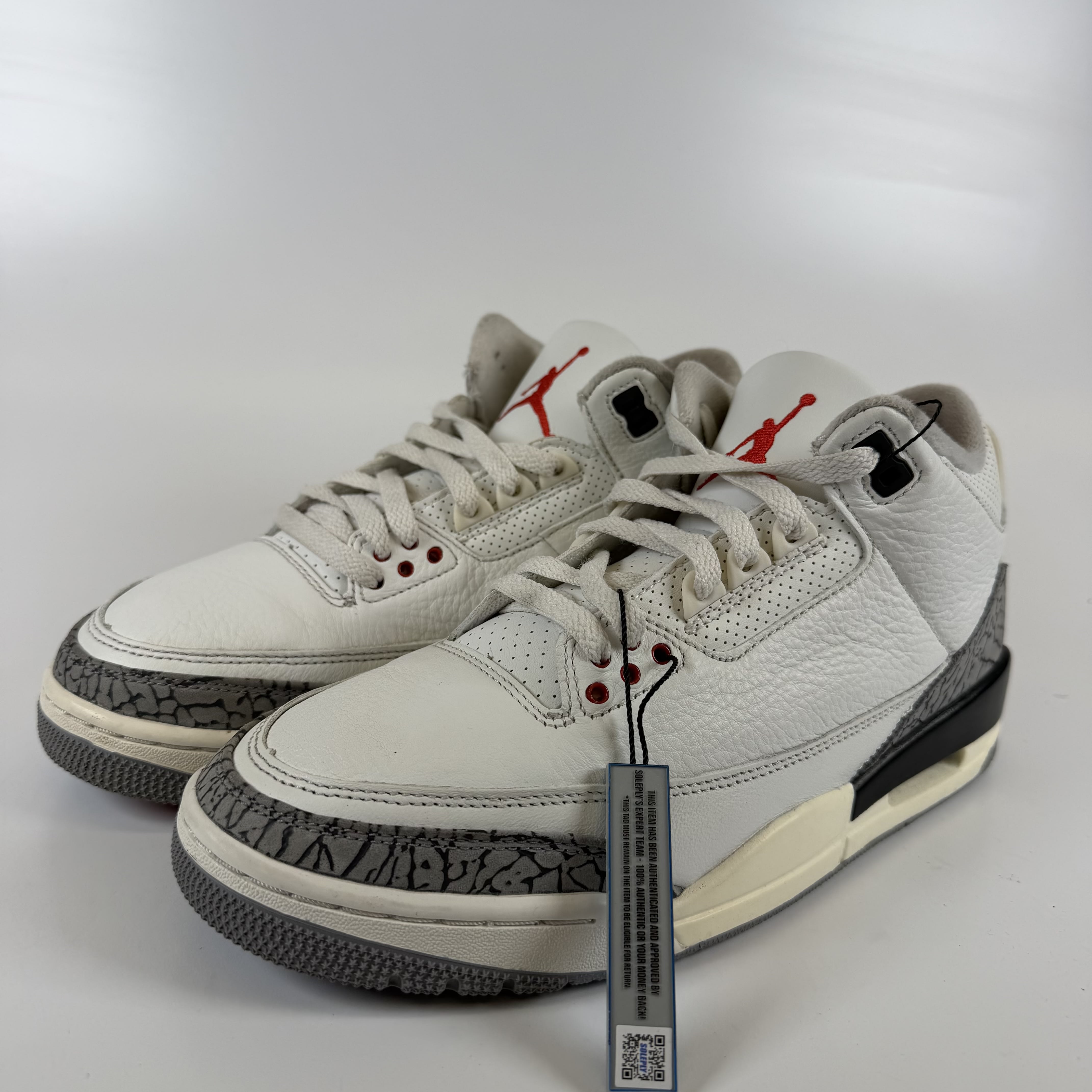 630777 Jordan 3 Retro White Cement Reimagined