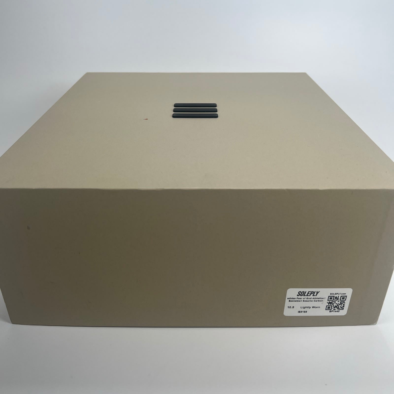 SP1440 adidas Fear of God Athletics I Basketball Sesame Carbon