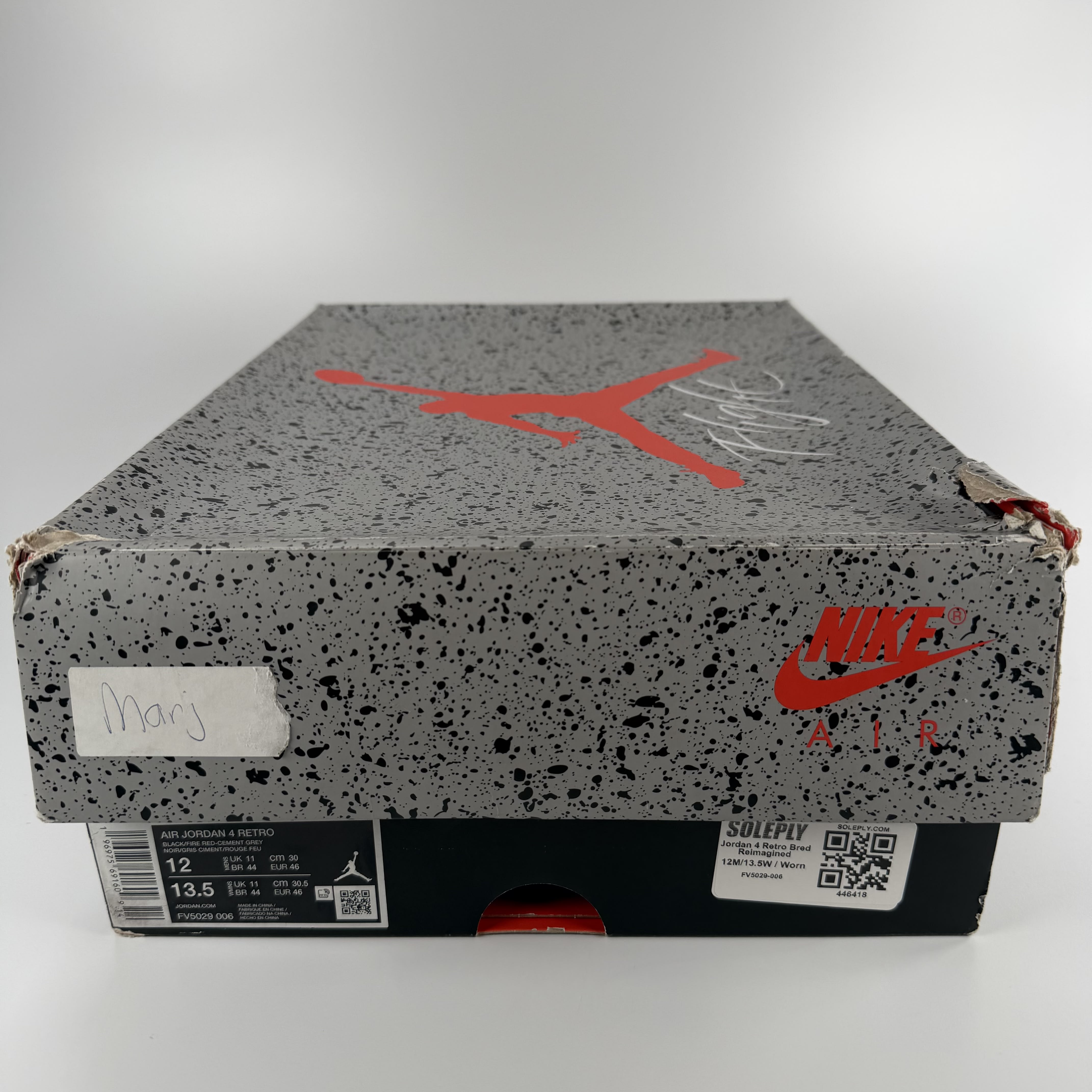 446418 Jordan 4 Retro Bred Reimagined