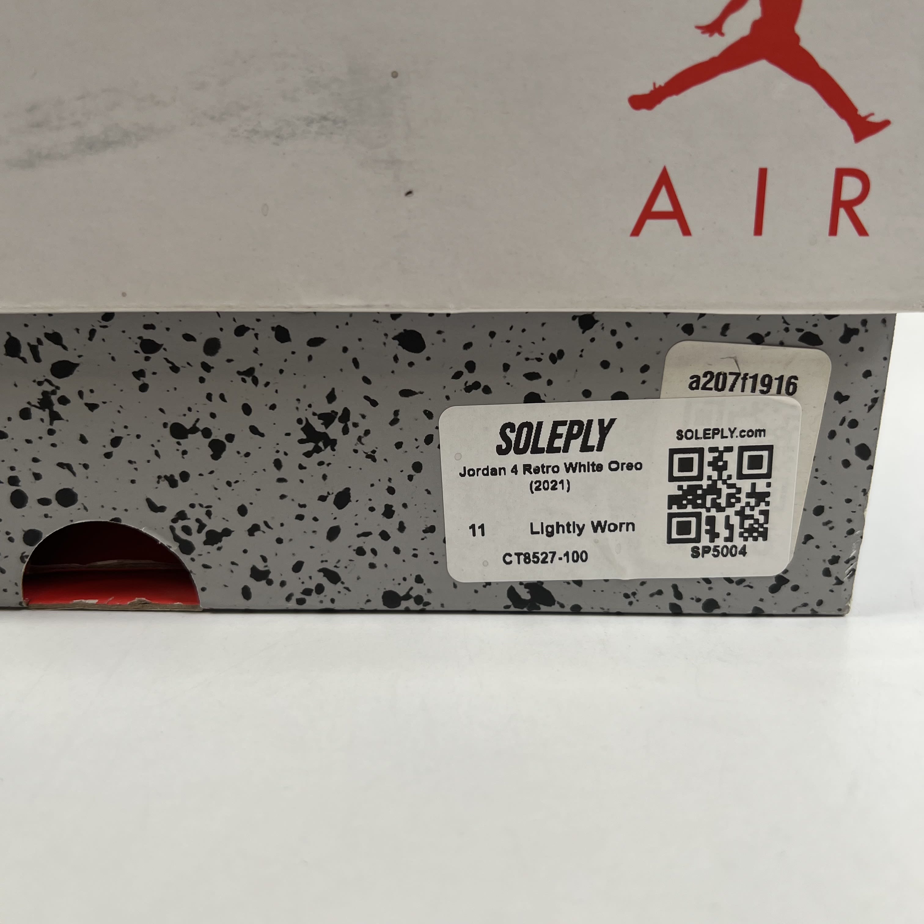 [SP5004] Jordan 4 Retro White Oreo (2021)