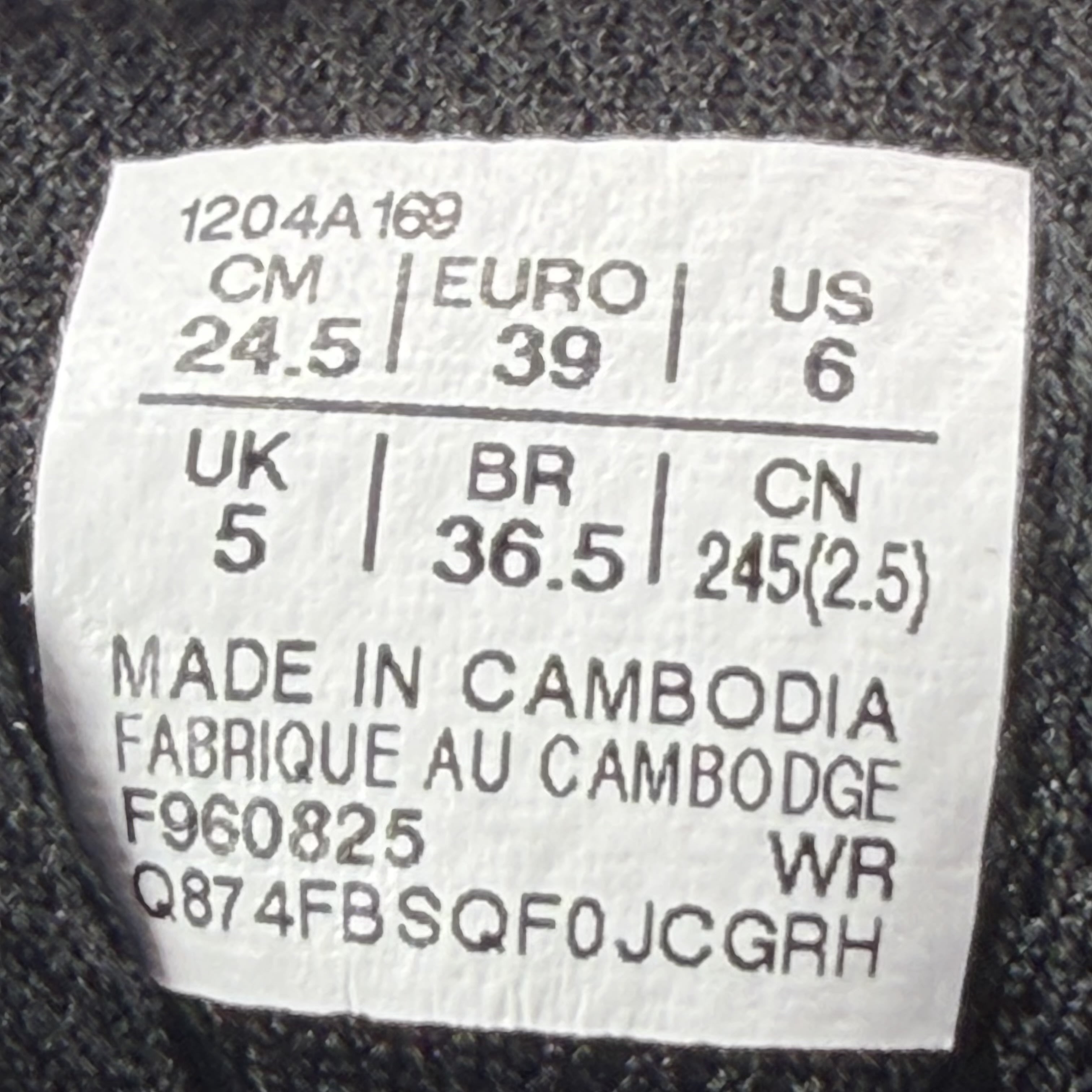 798304 ASICS Gel-1130 Black Pure Silver (GS)