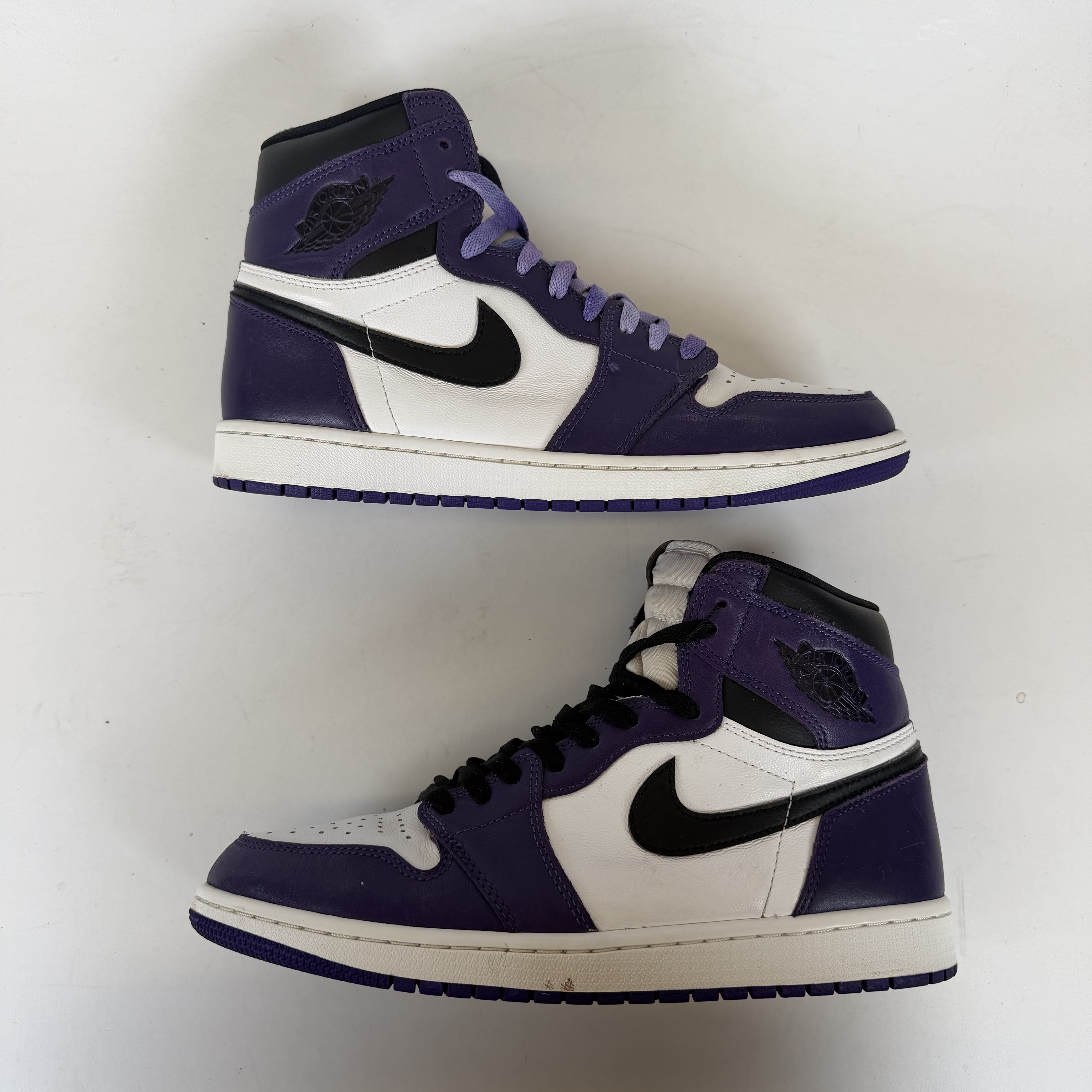 SP6330 Jordan 1 Retro High Court Purple White