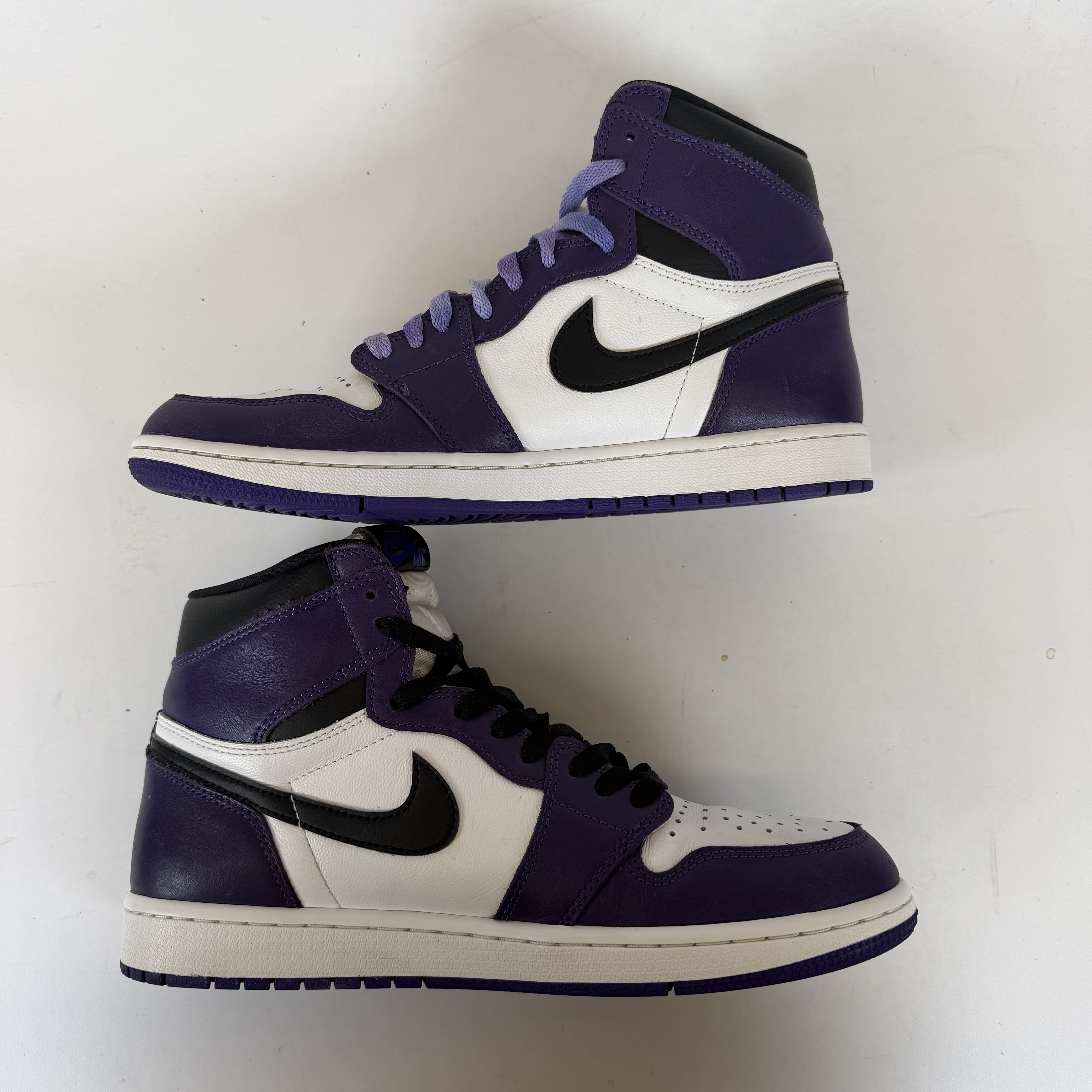 SP6330 Jordan 1 Retro High Court Purple White