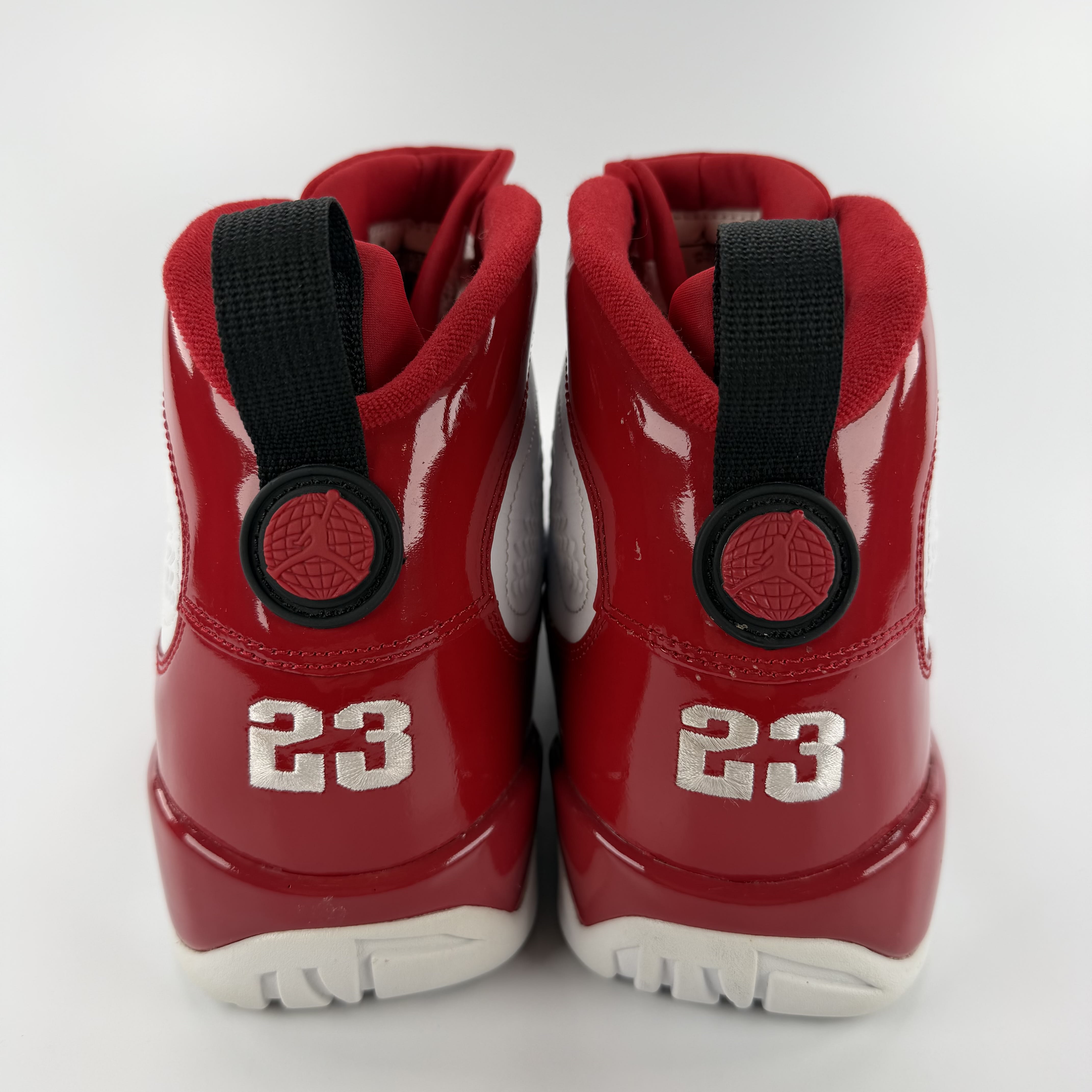 459145 Jordan 9 Retro White Gym Red