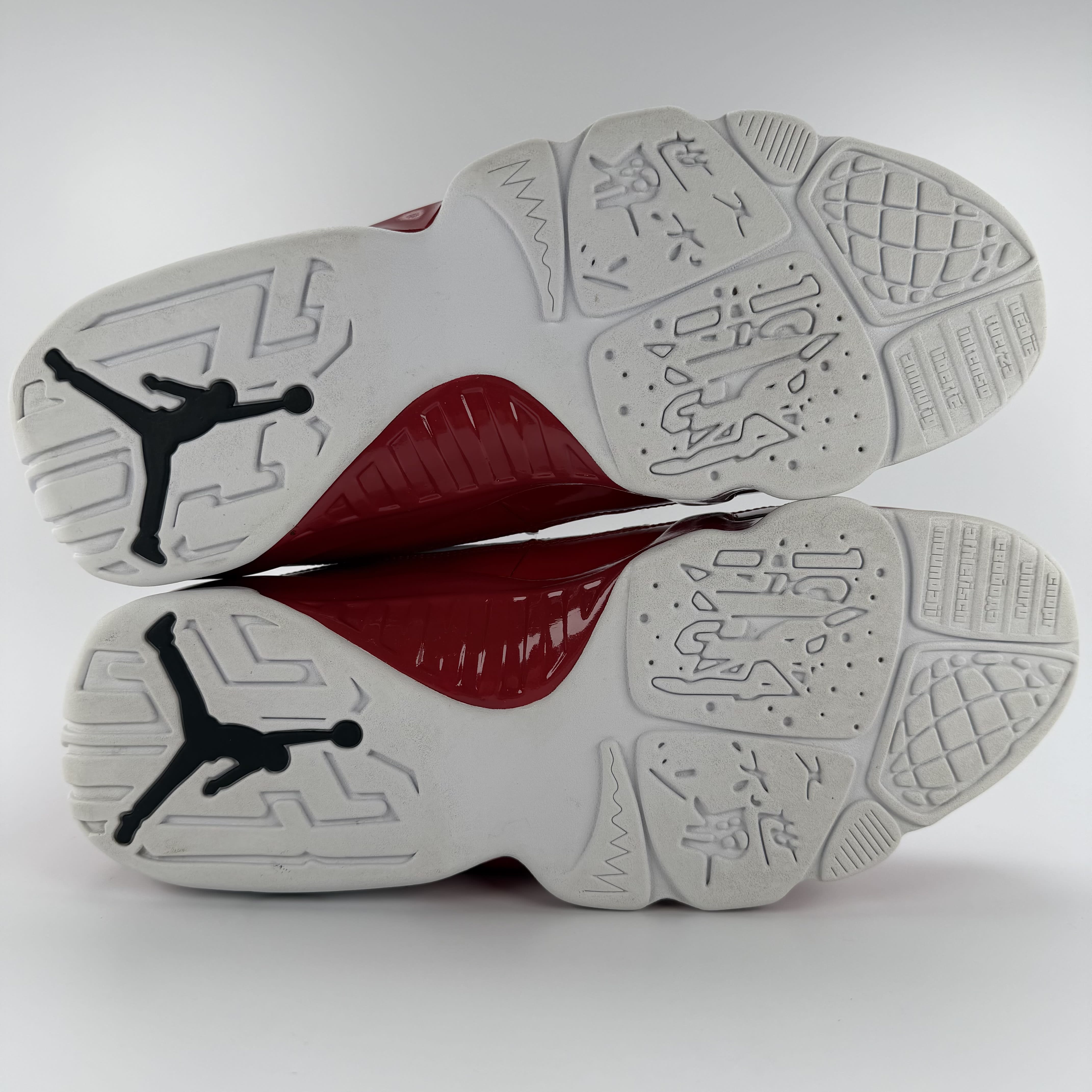 459145 Jordan 9 Retro White Gym Red