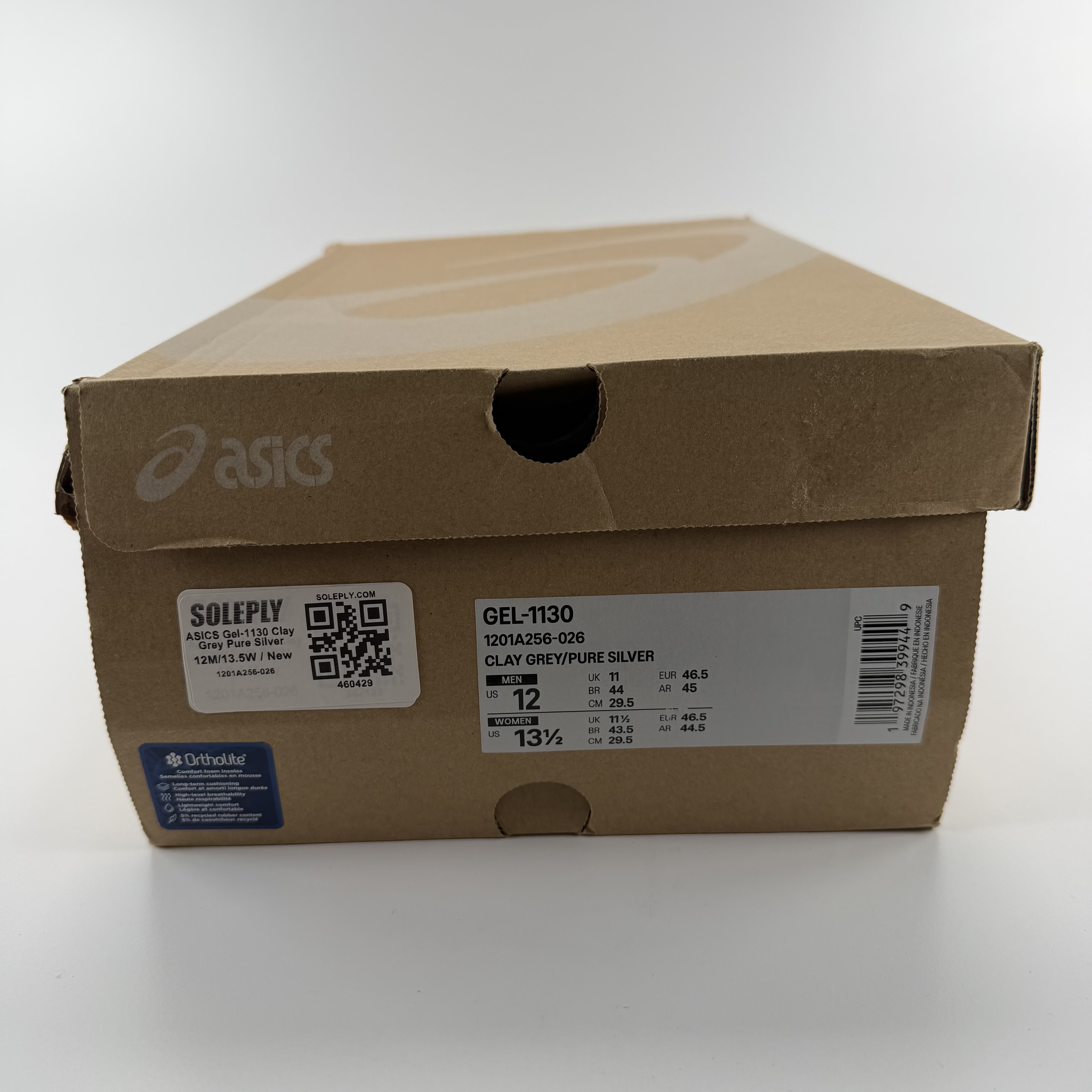 460429 ASICS Gel-1130 Clay Grey Pure Silver