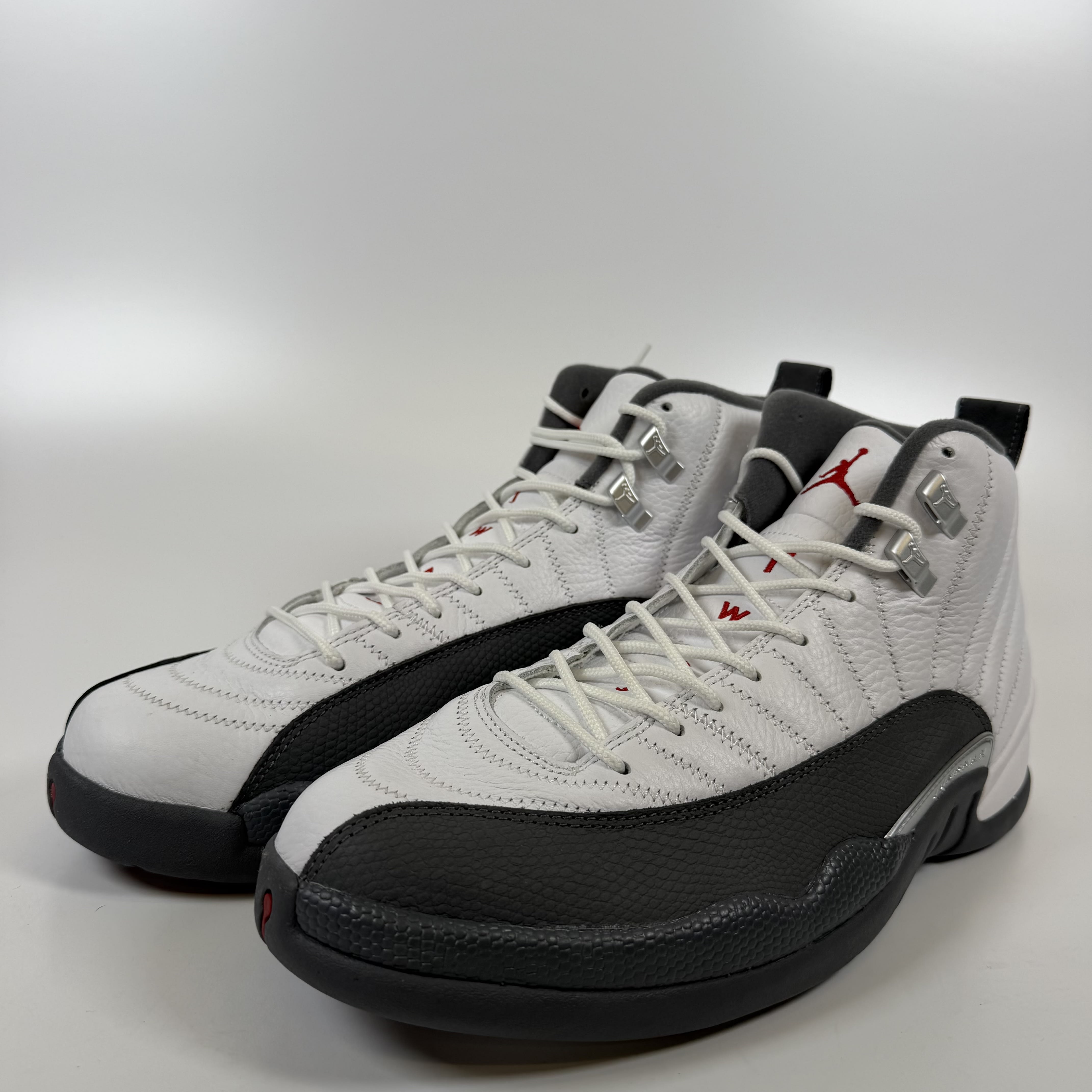 SP7898 Jordan 12 Retro White Dark Grey