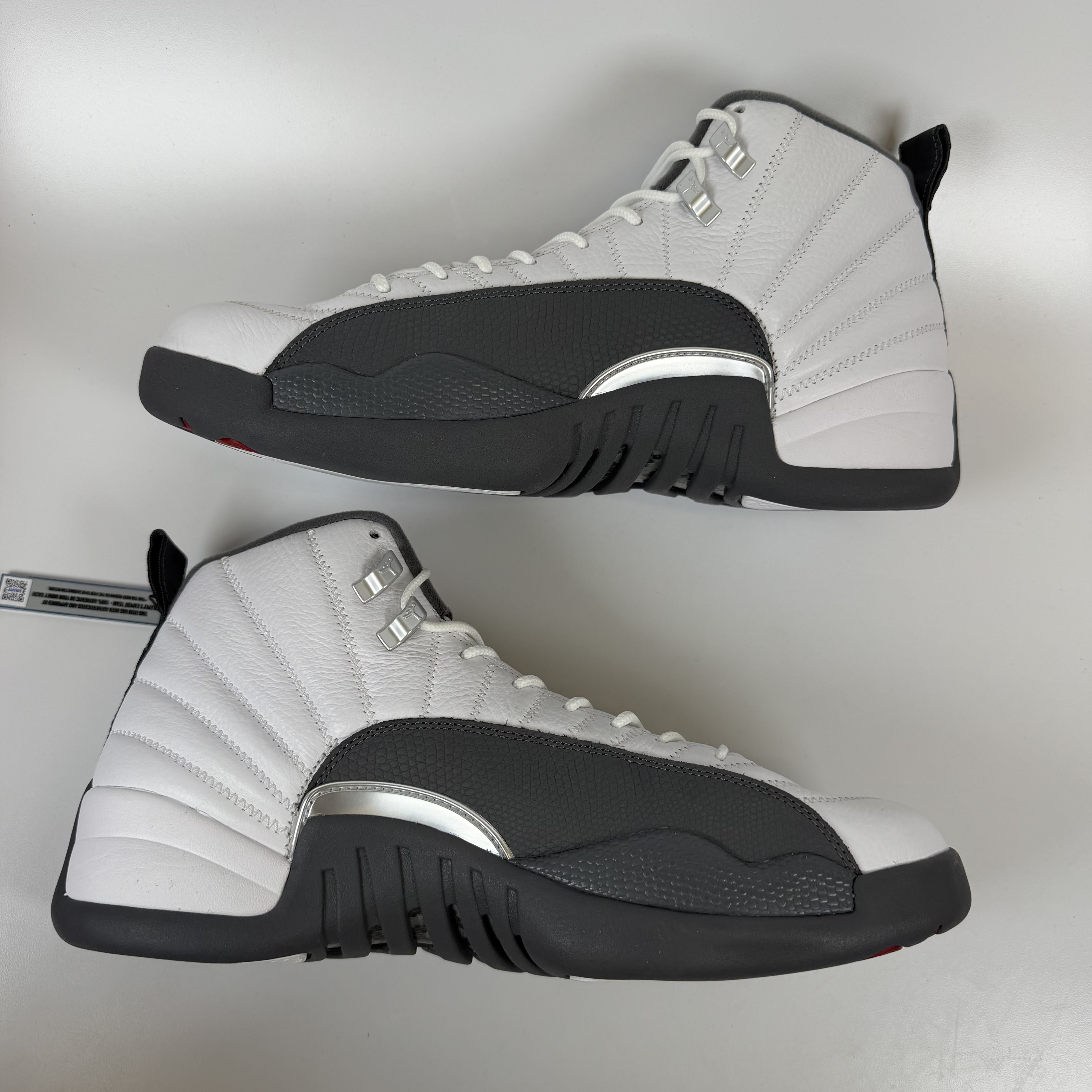 SP7898 Jordan 12 Retro White Dark Grey