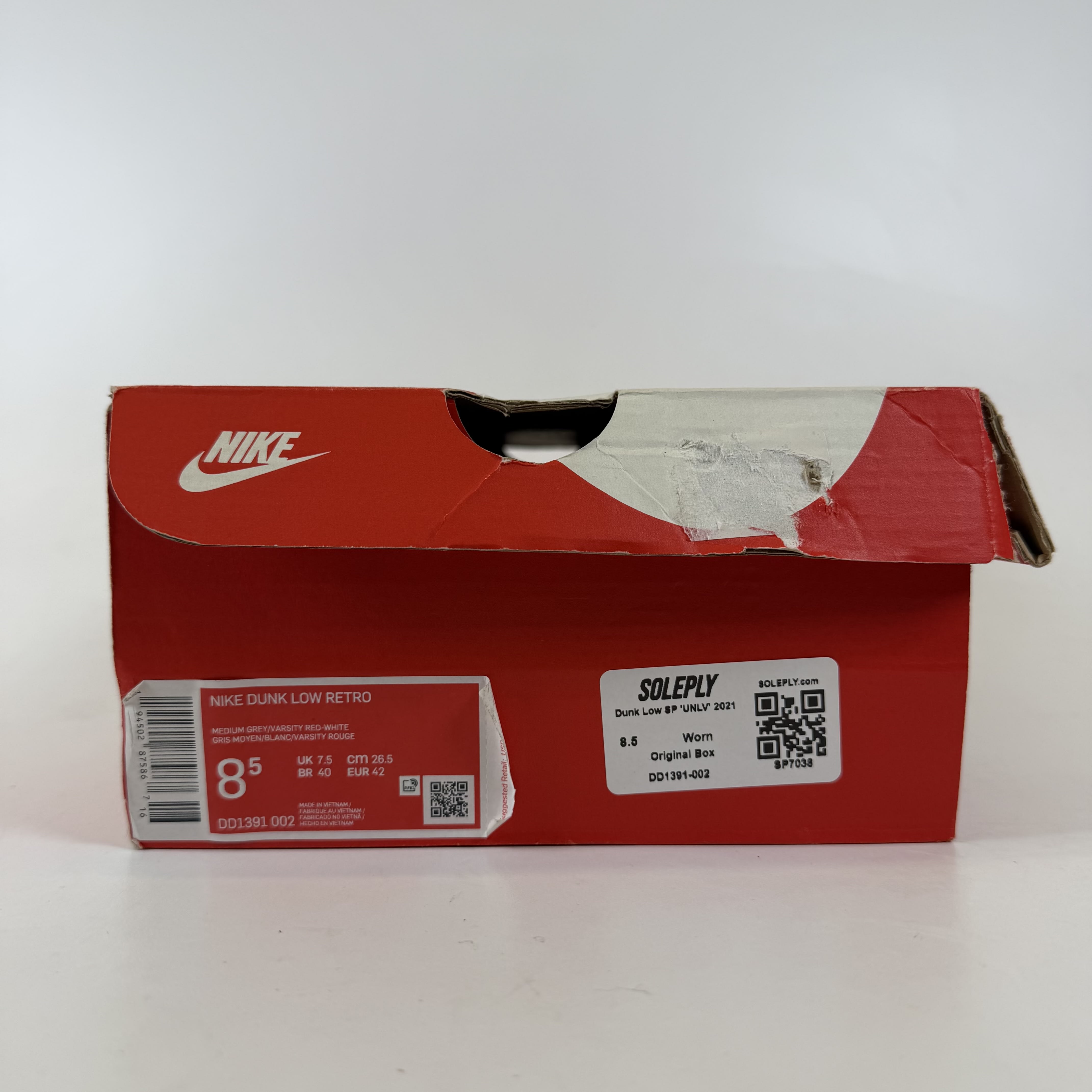 [SP7038] Dunk Low SP 'UNLV' 2021