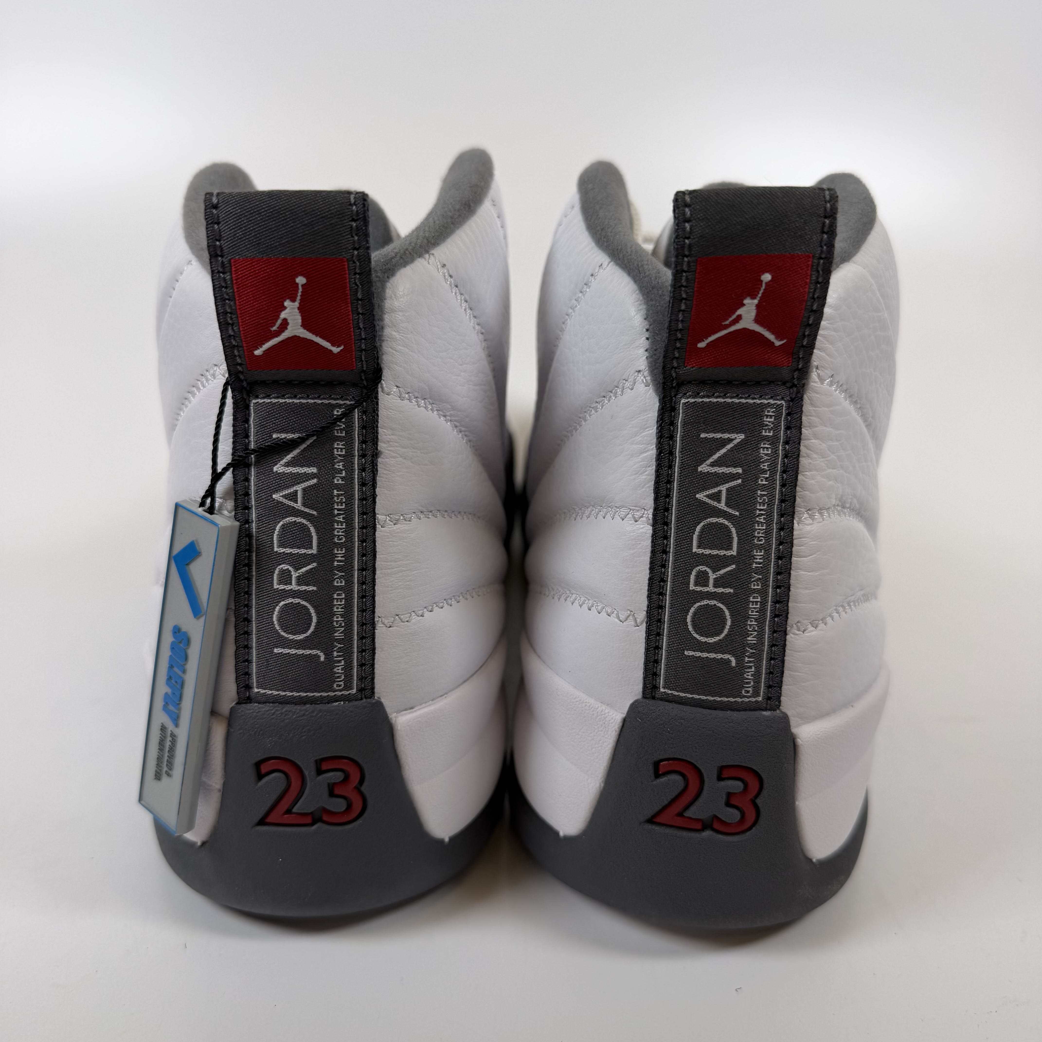SP7898 Jordan 12 Retro White Dark Grey