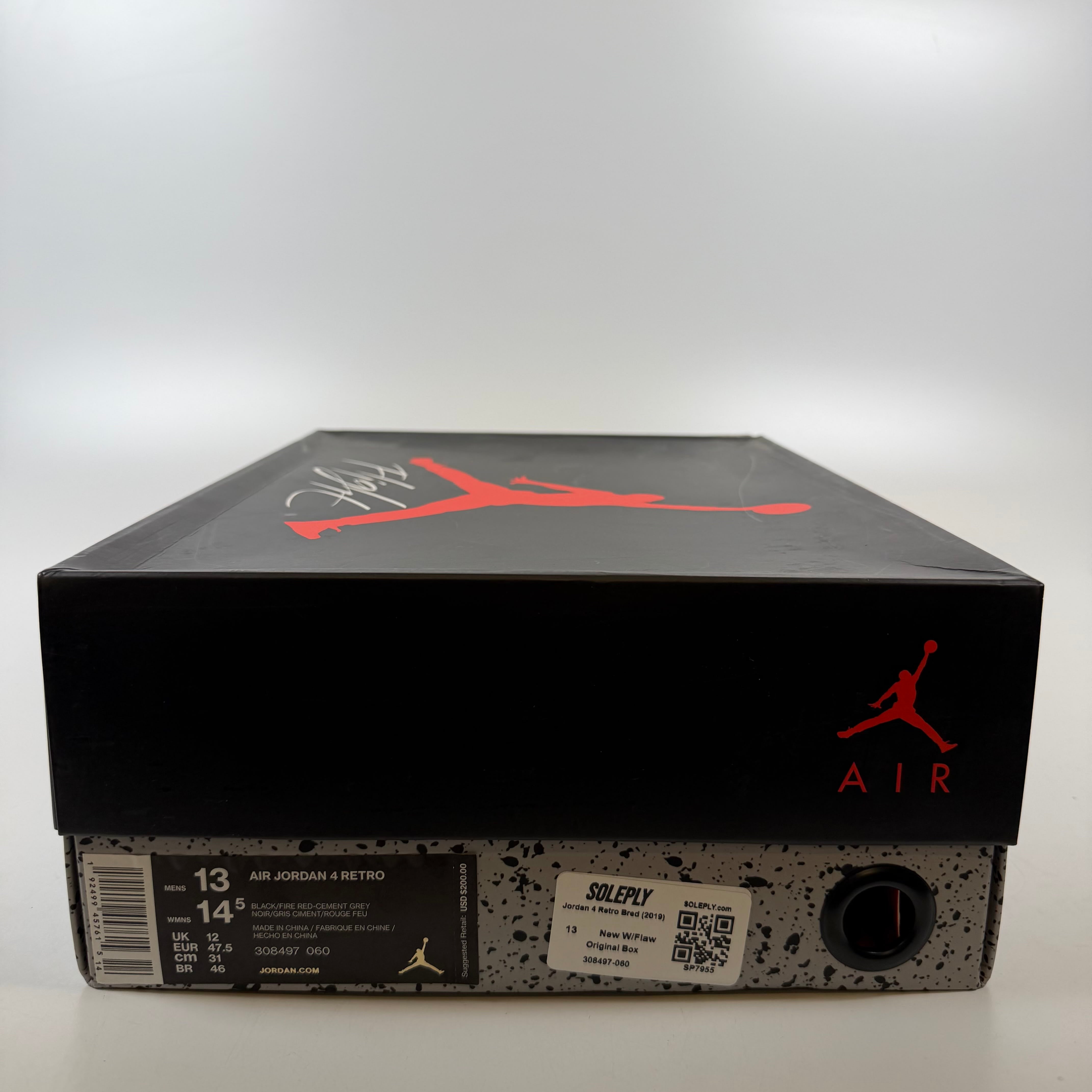 SP7955 Jordan 4 Retro Bred (2019)
