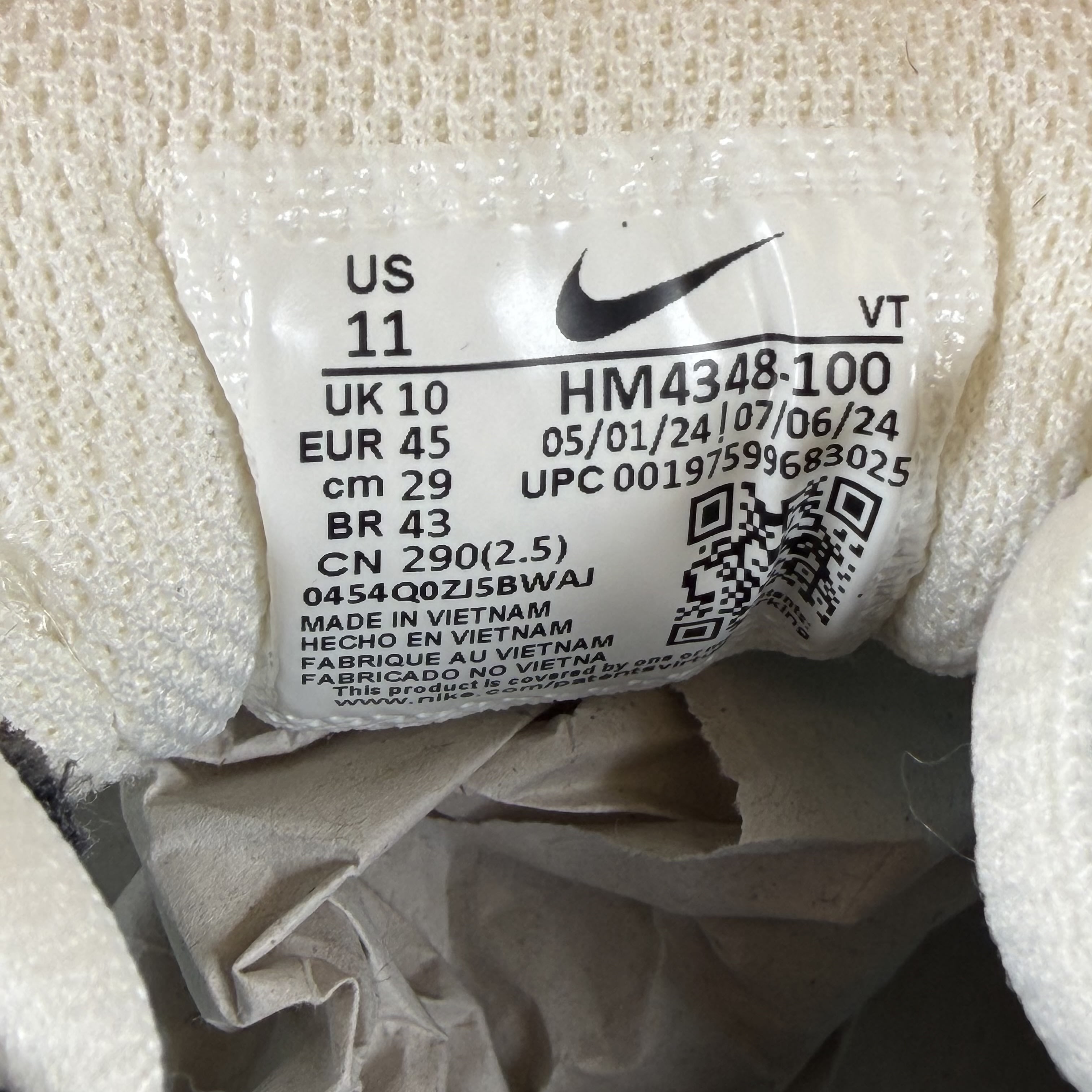 SP6471 Nike Air Peg 2K5 Sail Aquarius Blue Tan