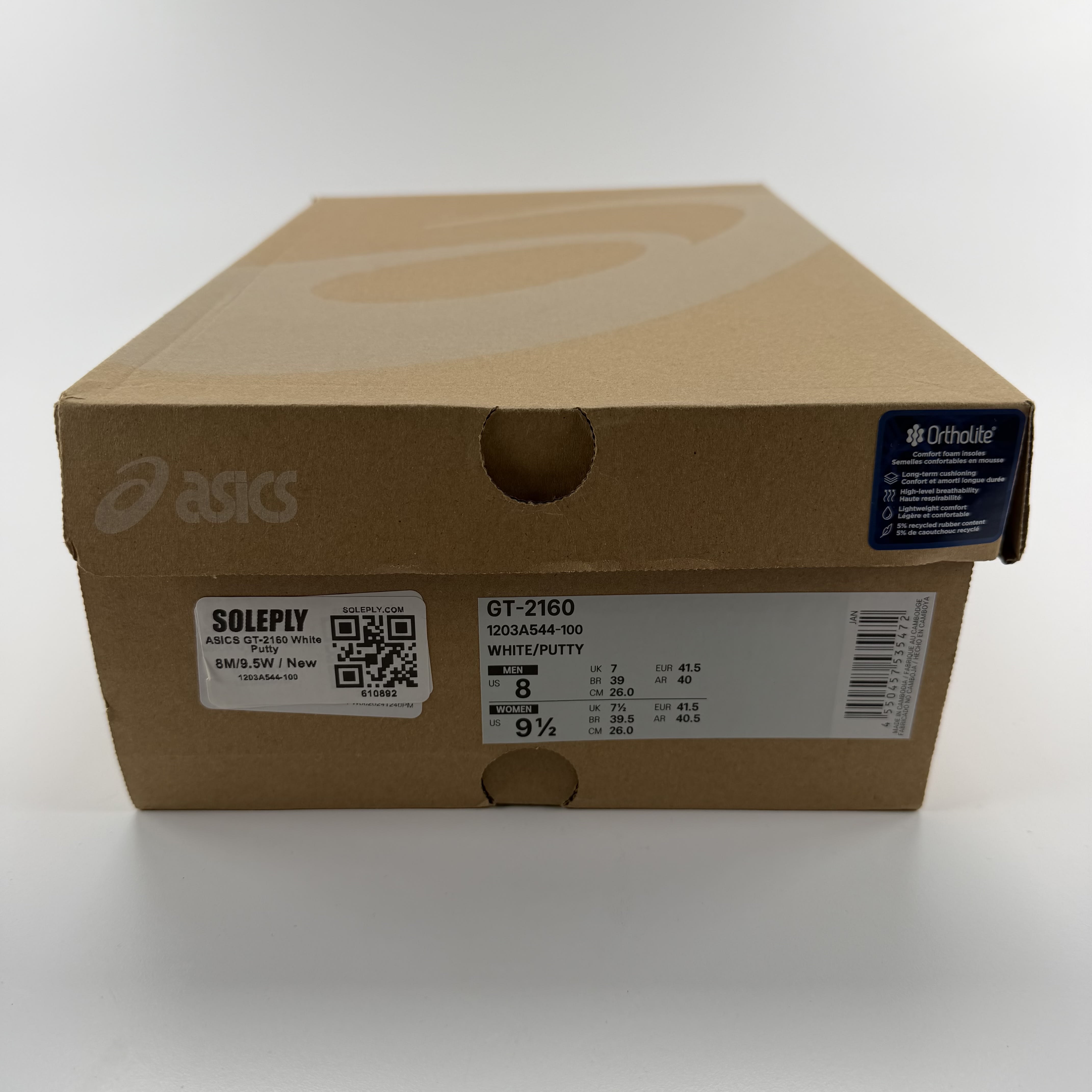 610892 ASICS GT-2160 White Putty
