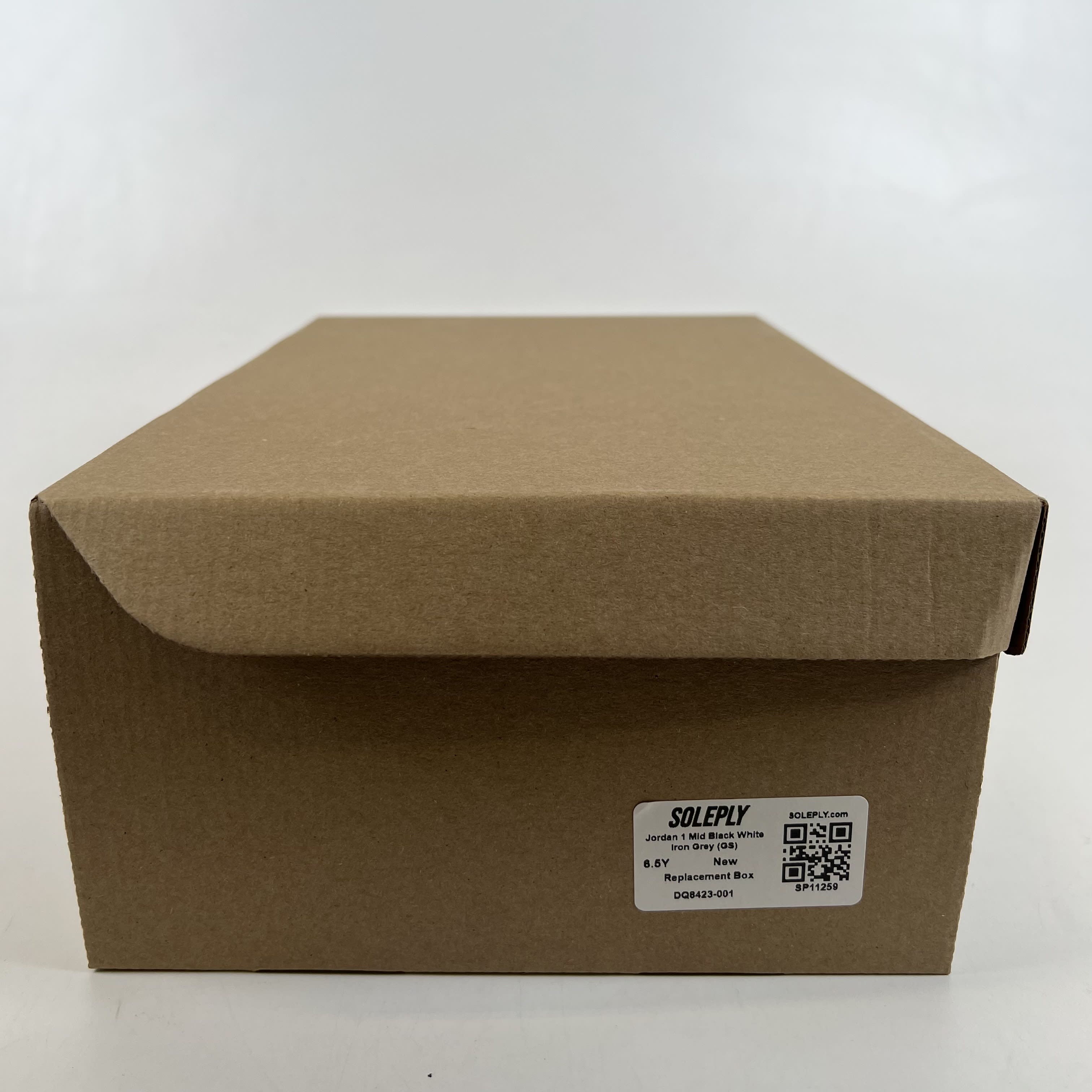 SP11259 Jordan 1 Mid Black White Iron Grey (GS)