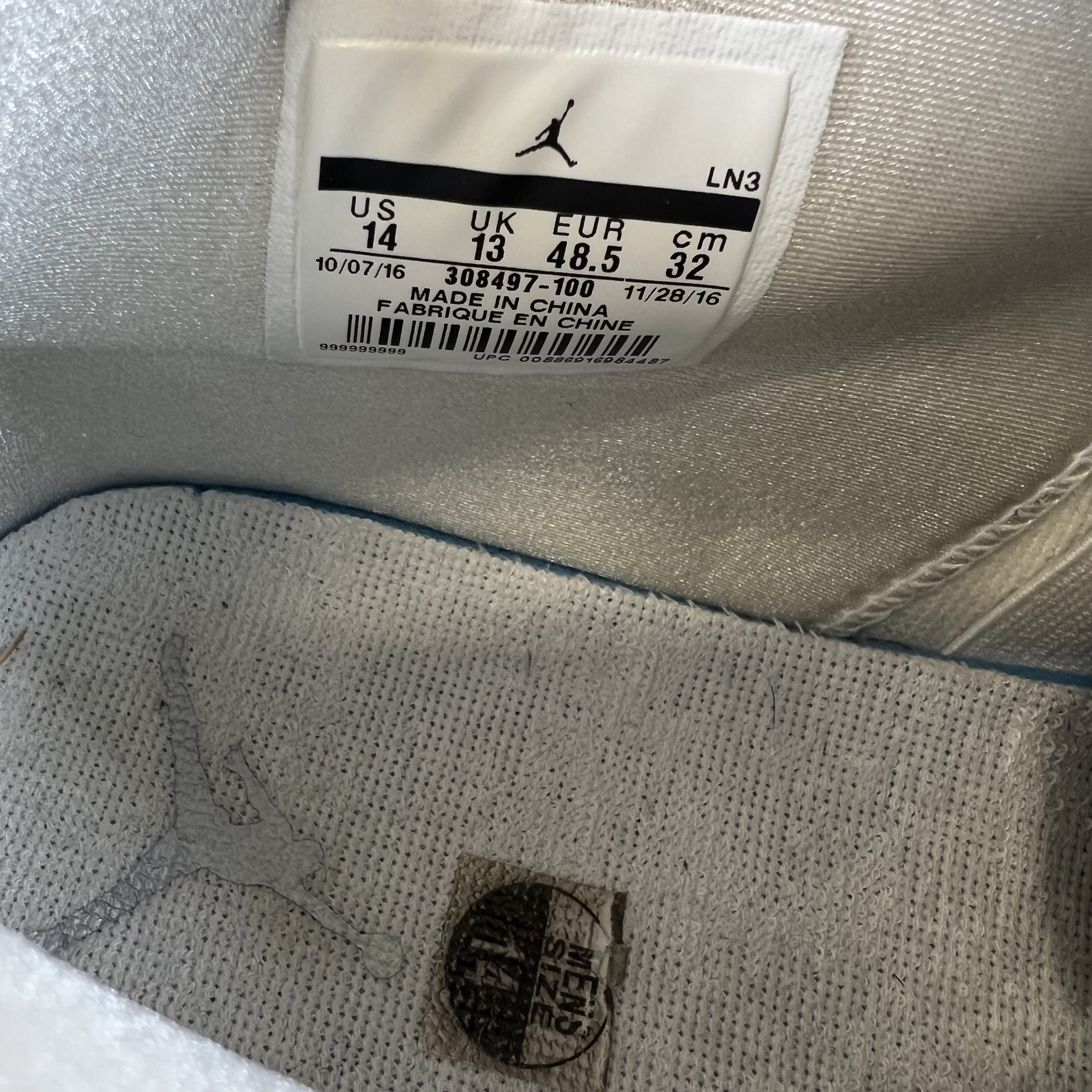 SP9734 Air Jordan 4 Retro 'Pure Money' 2017