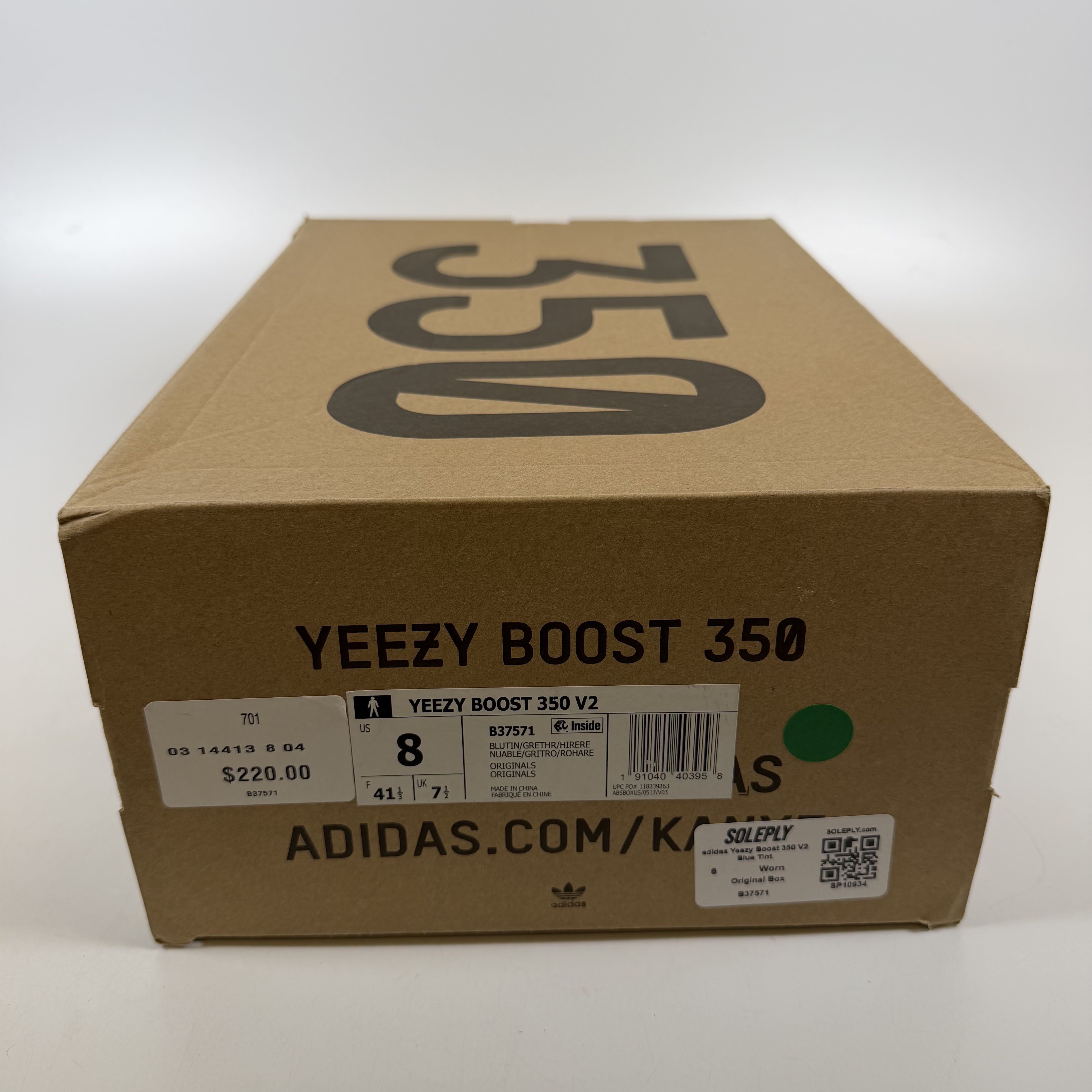 SP10934 adidas Yeezy Boost 350 V2 Blue Tint