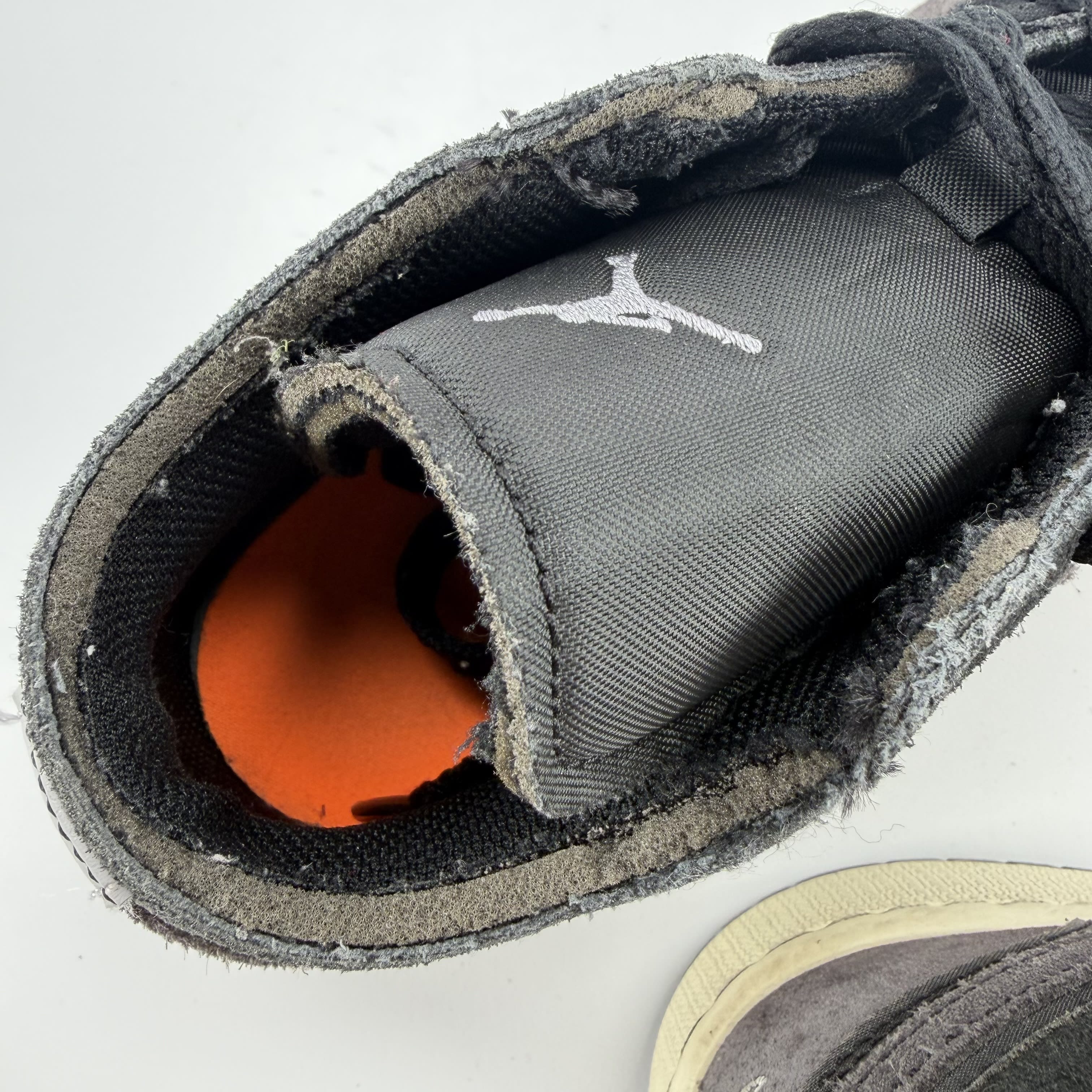 594833 Air Jordan 1 Low SE Craft GS 'Inside Out - Black'