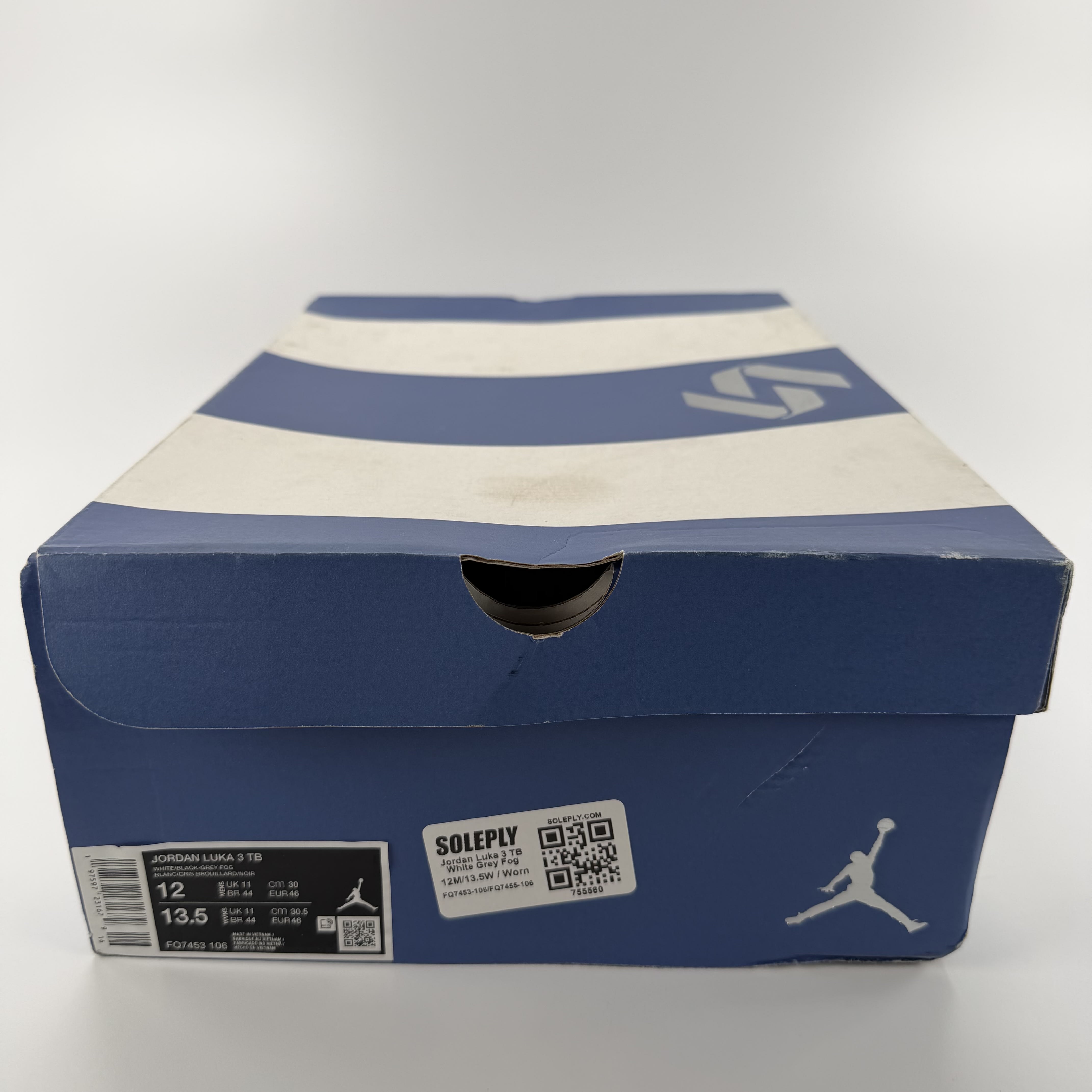 755560 Jordan Luka 3 TB White Grey Fog