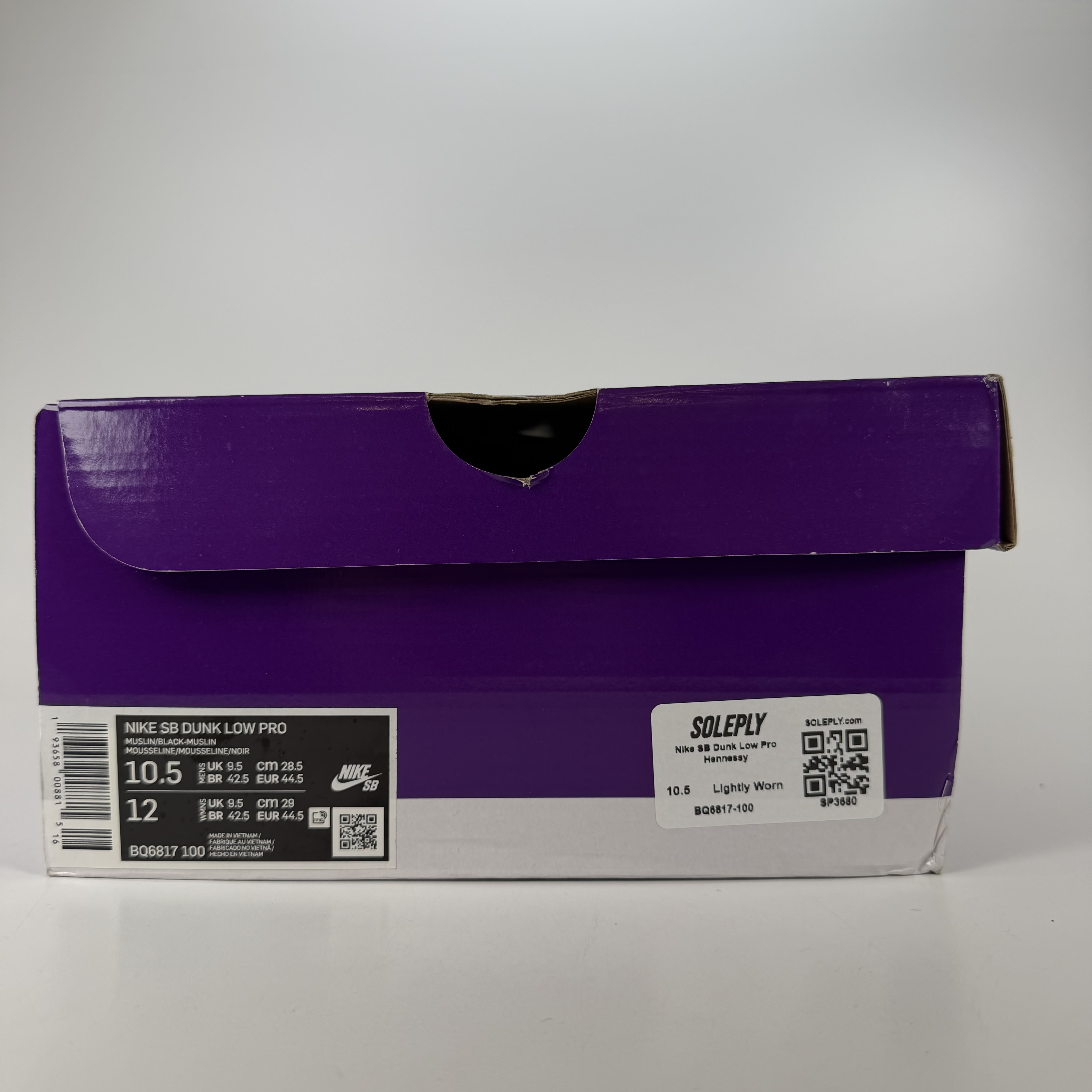 SP3680 Nike SB Dunk Low Pro Hennessy