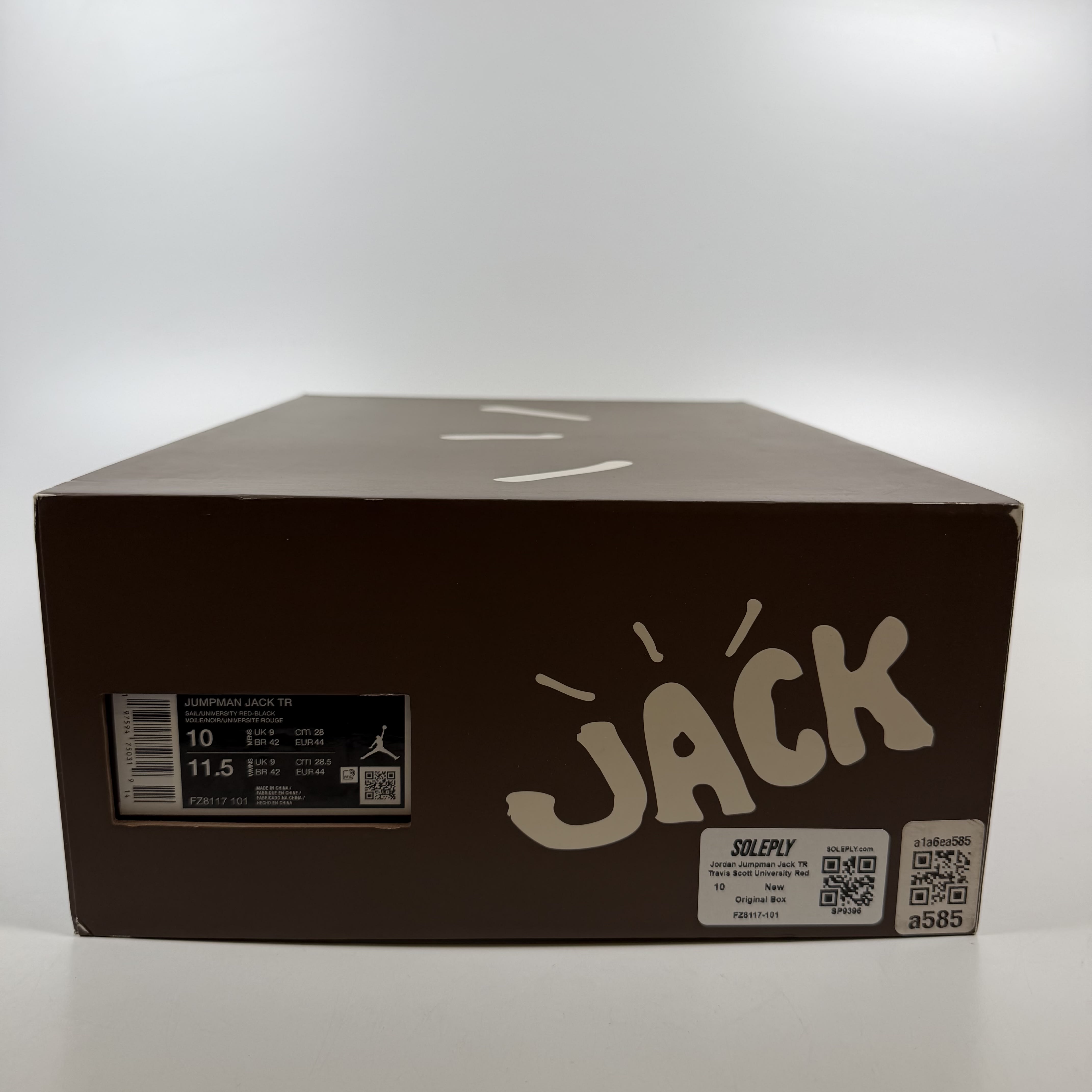 SP9396 Jordan Jumpman Jack TR Travis Scott University Red
