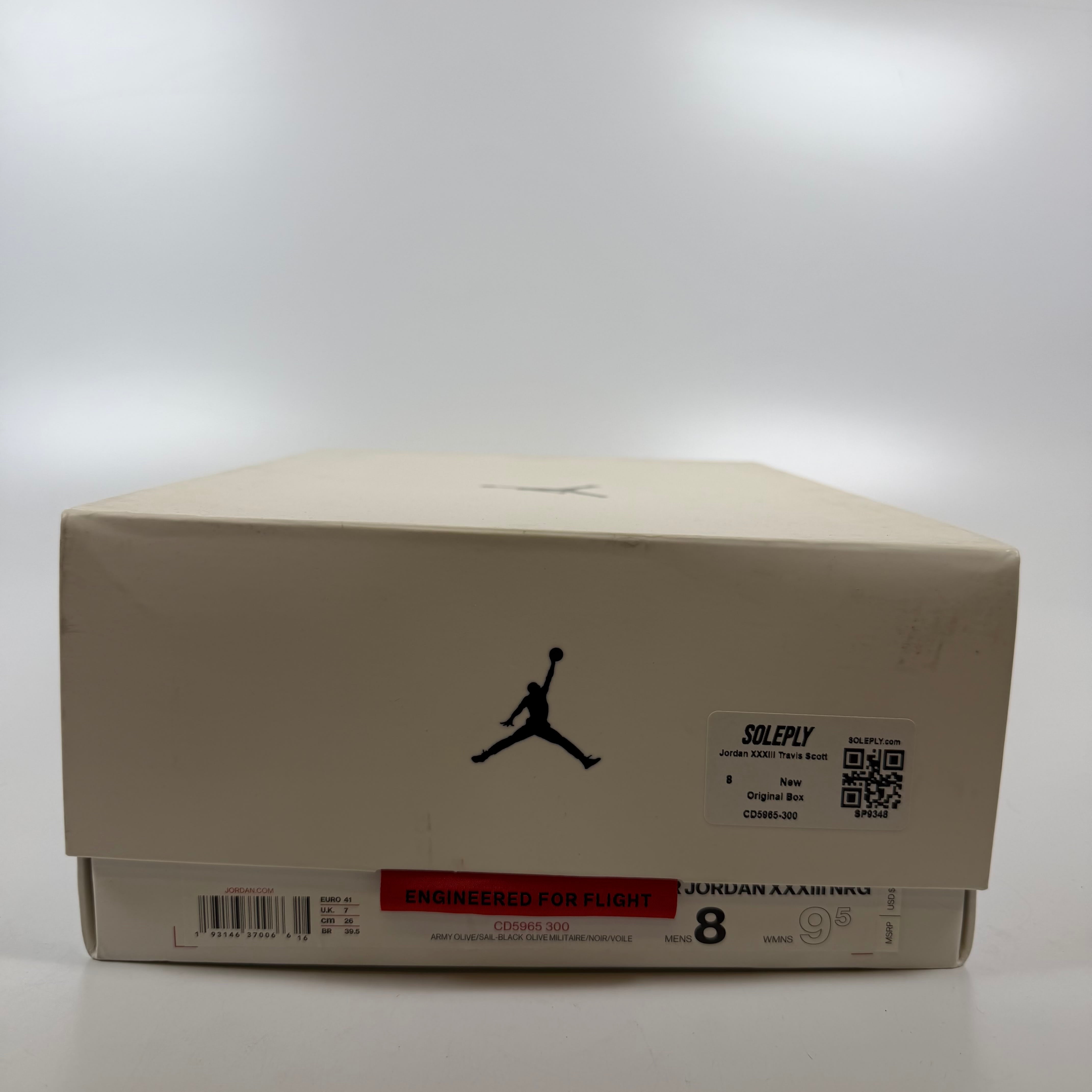 SP9348 Jordan XXXIII Travis Scott