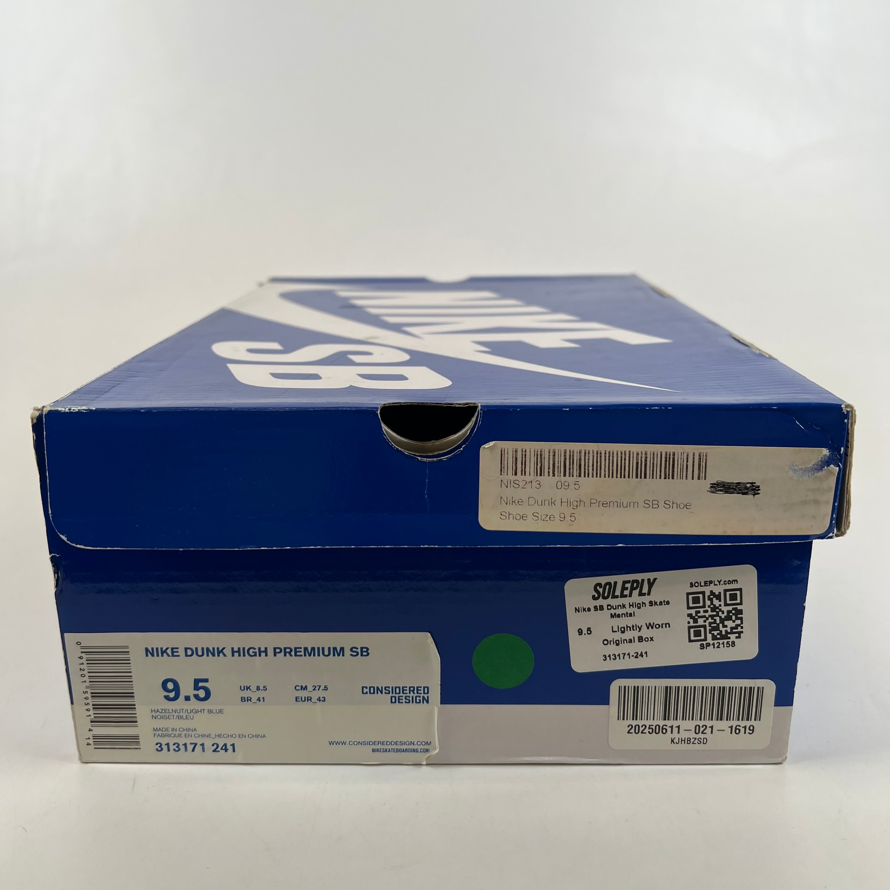 SP12158 Nike SB Dunk High Skate Mental
