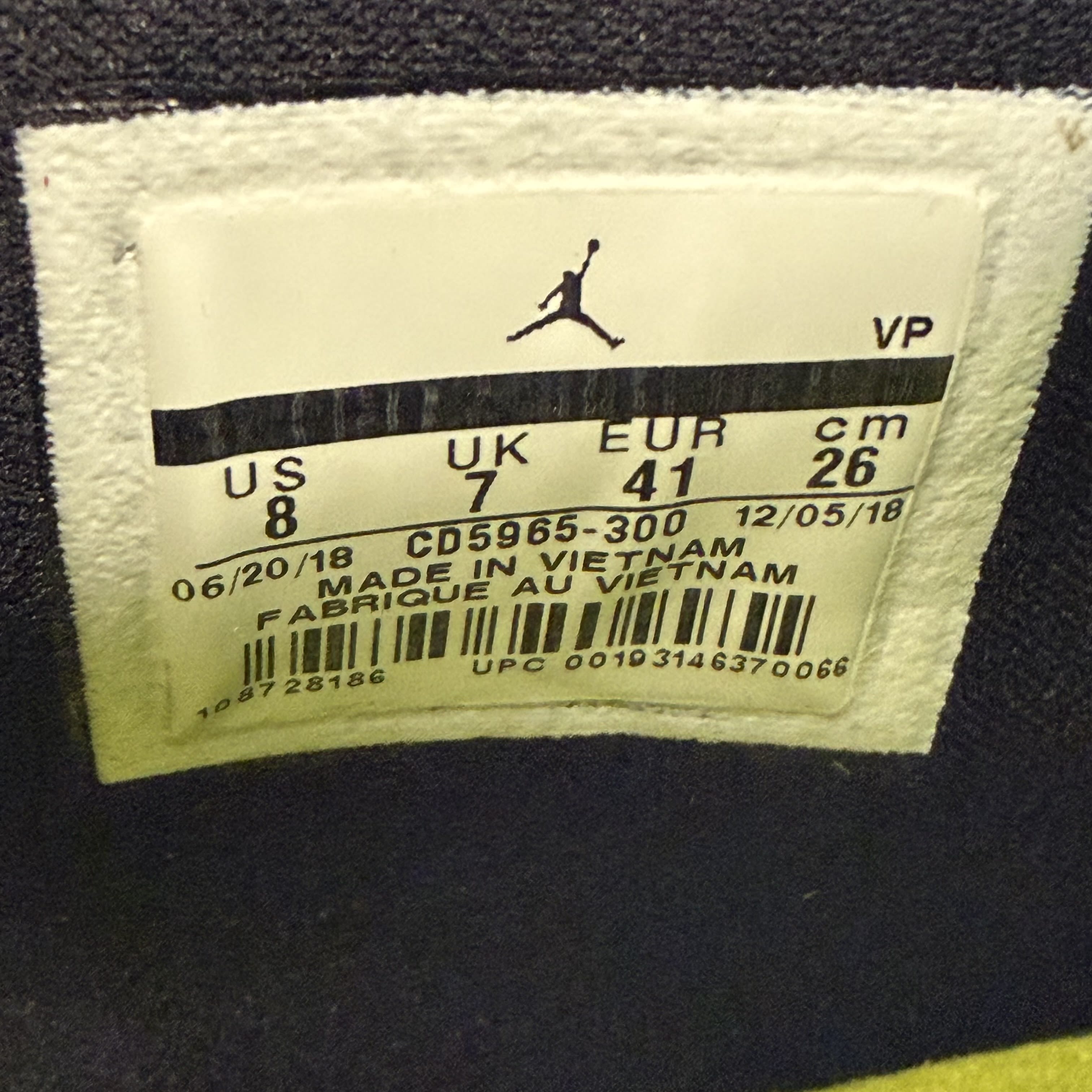 SP9348 Jordan XXXIII Travis Scott