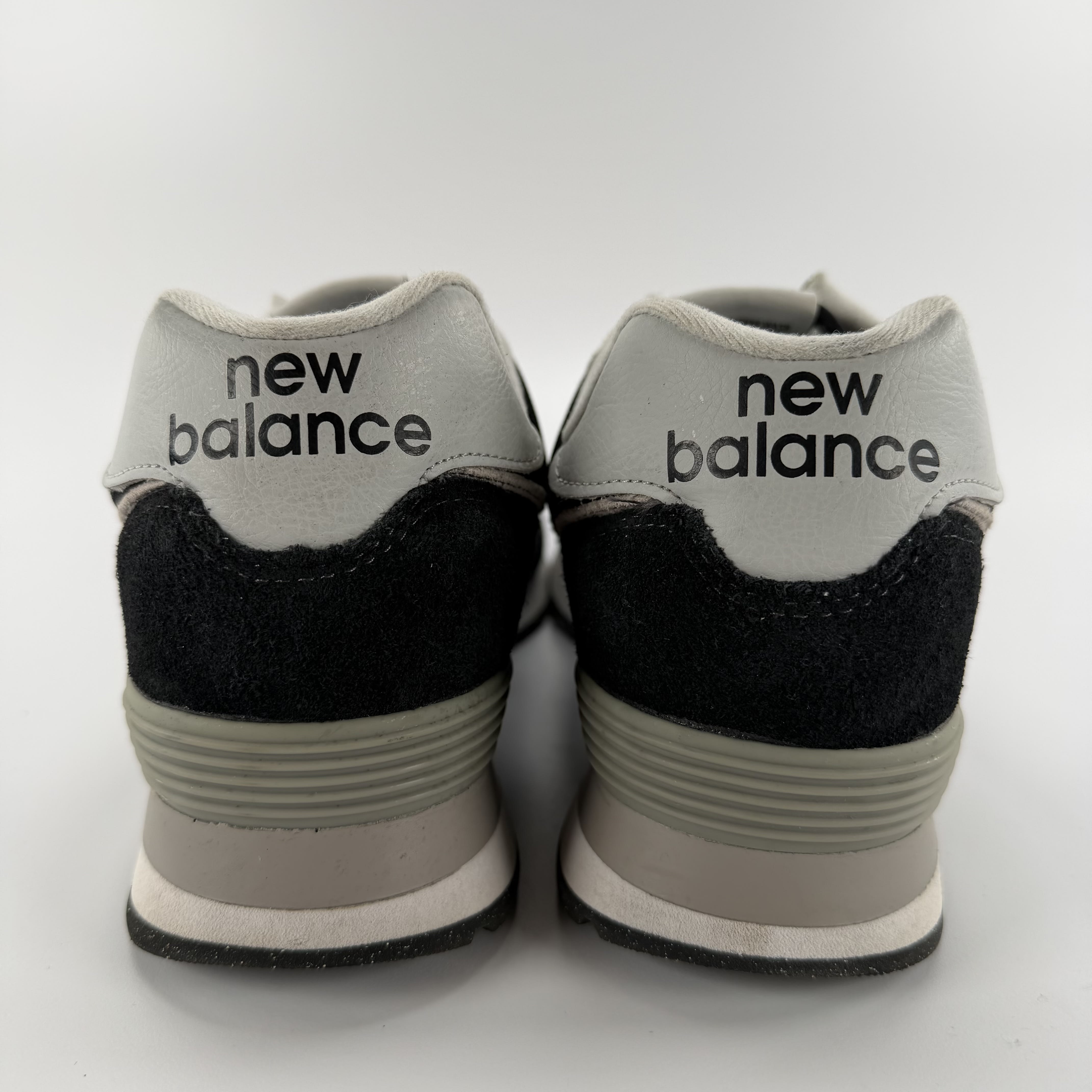 755555 New Balance 574 Black White