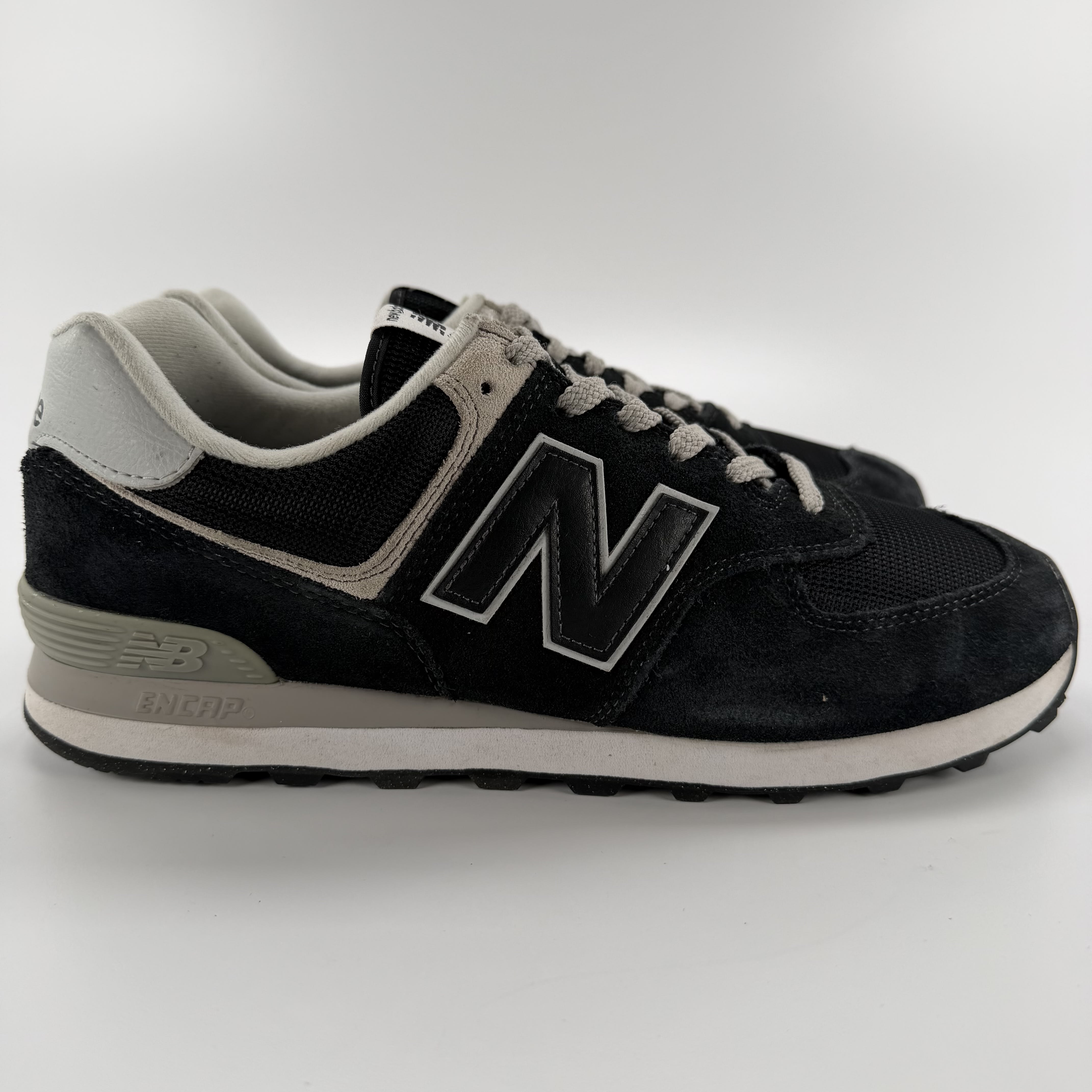 755555 New Balance 574 Black White