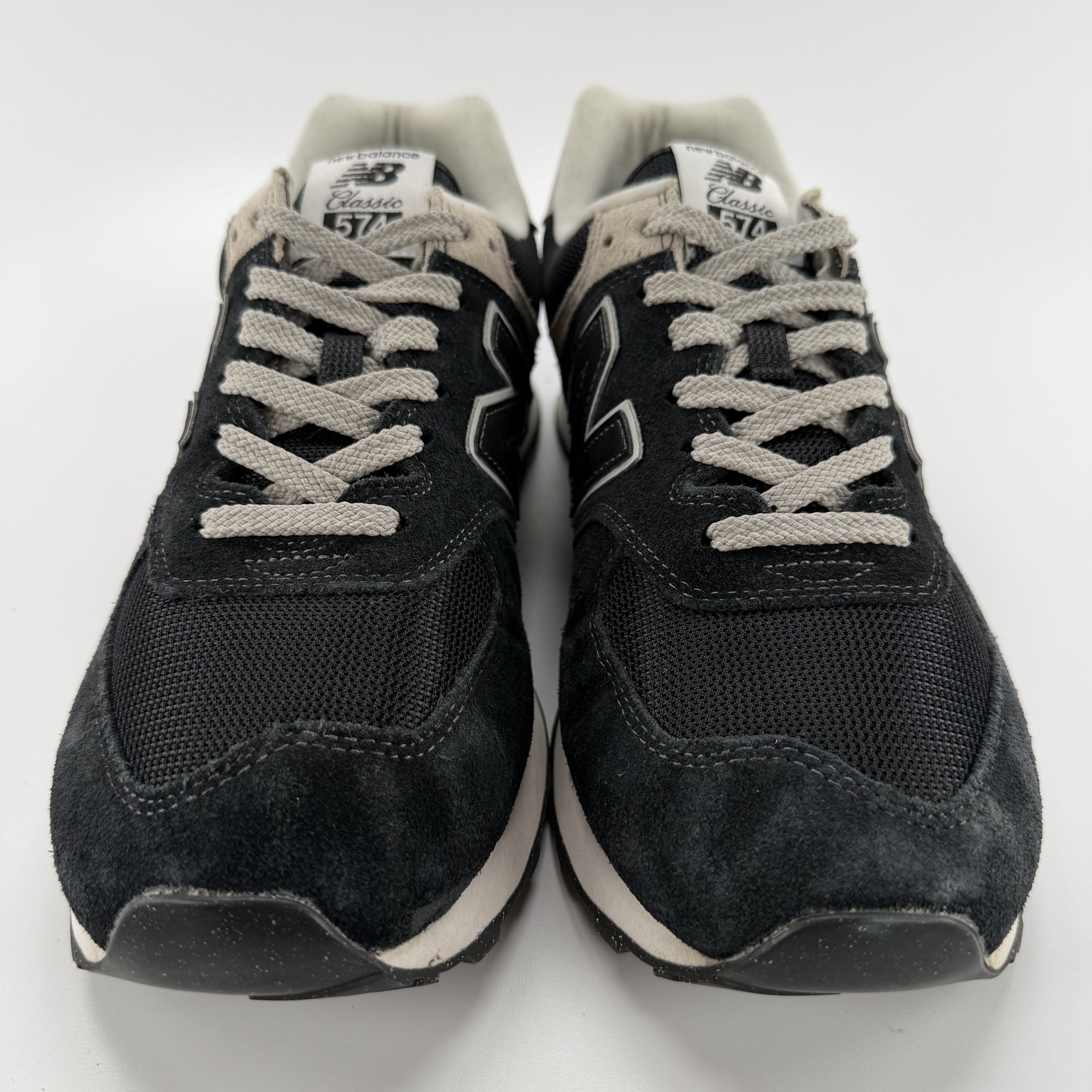 755555 New Balance 574 Black White
