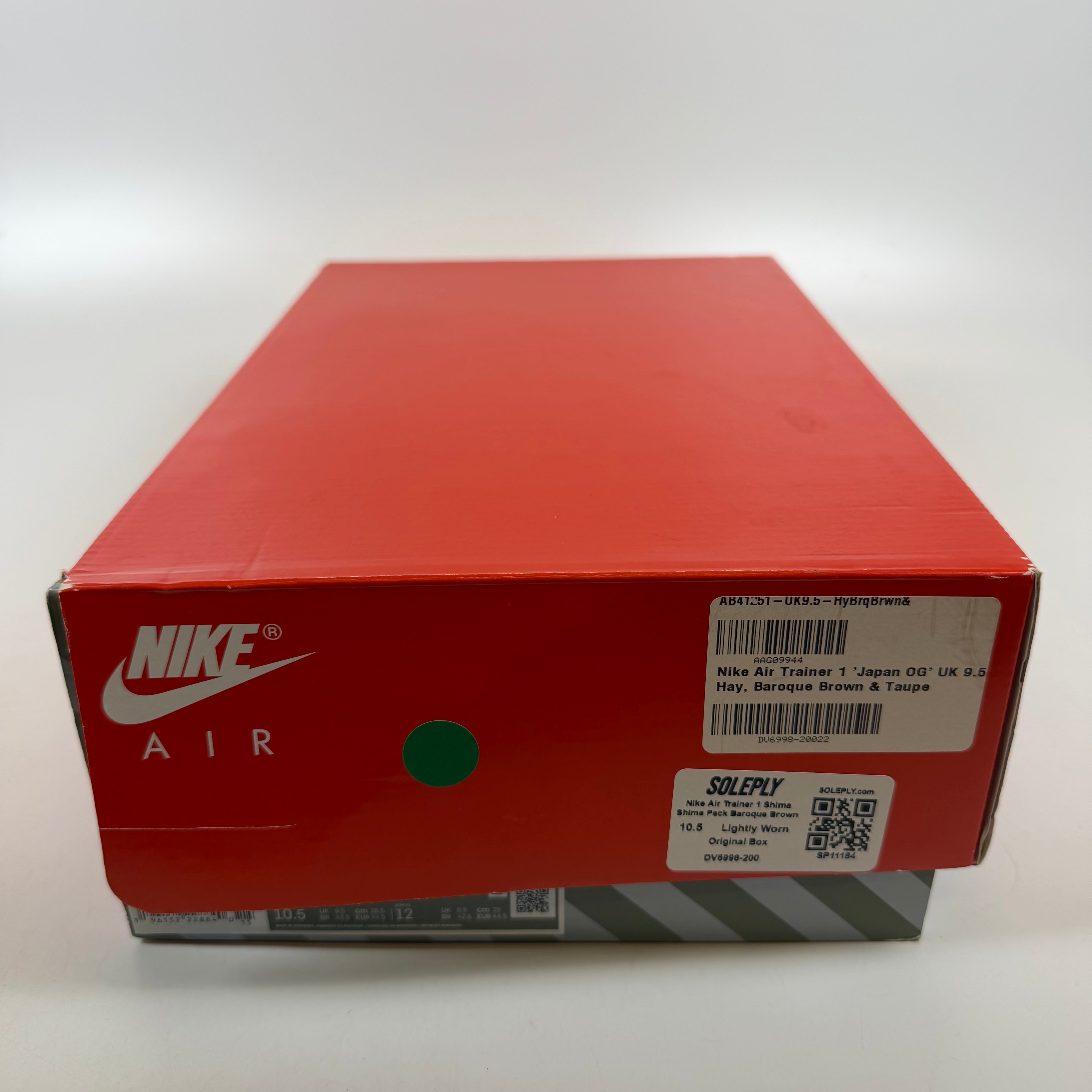SP11184 Nike Air Trainer 1 Shima Shima Pack Baroque Brown