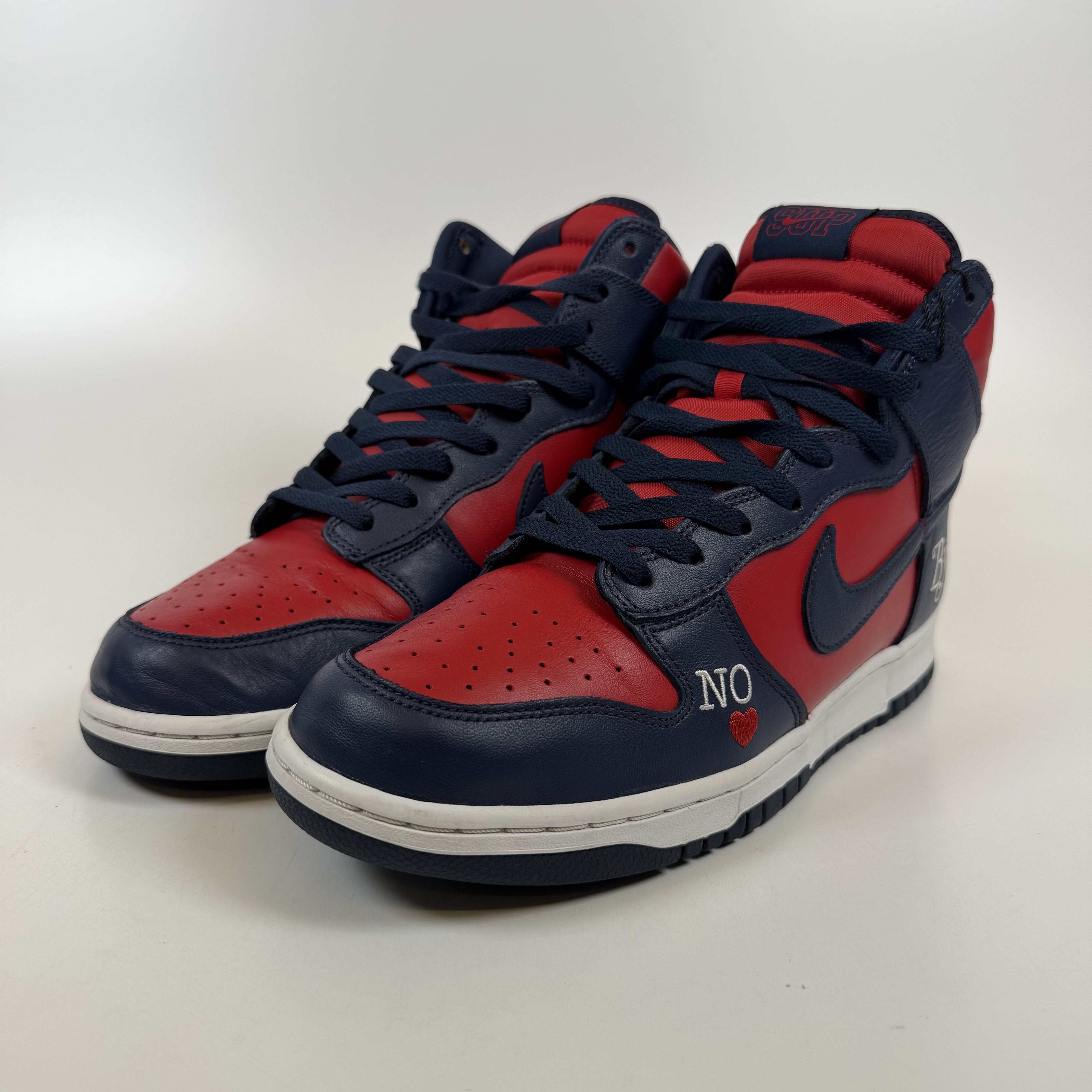 SP12484 Supreme x Dunk High SB 'By Any Means - Red Navy'