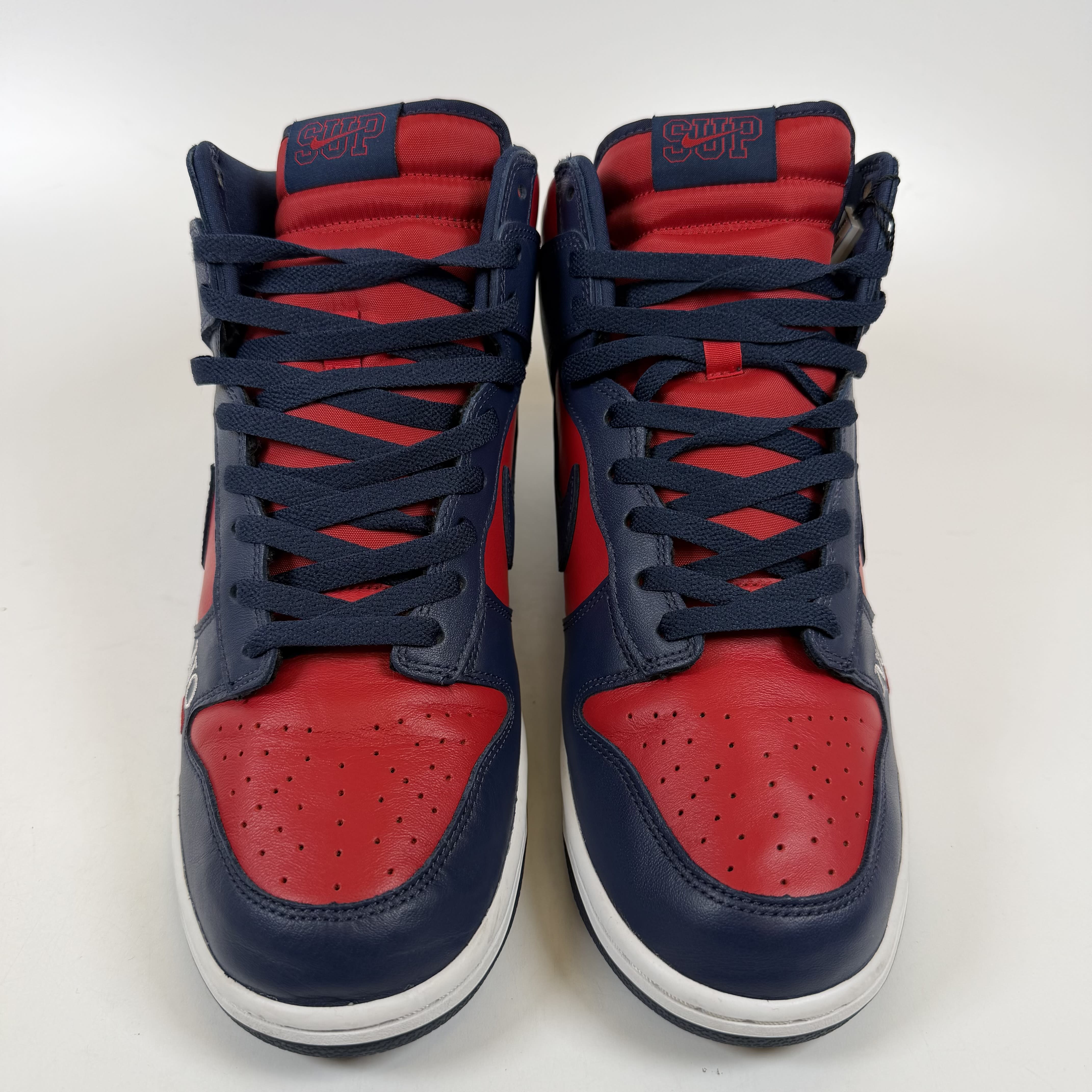 SP12484 Supreme x Dunk High SB 'By Any Means - Red Navy'