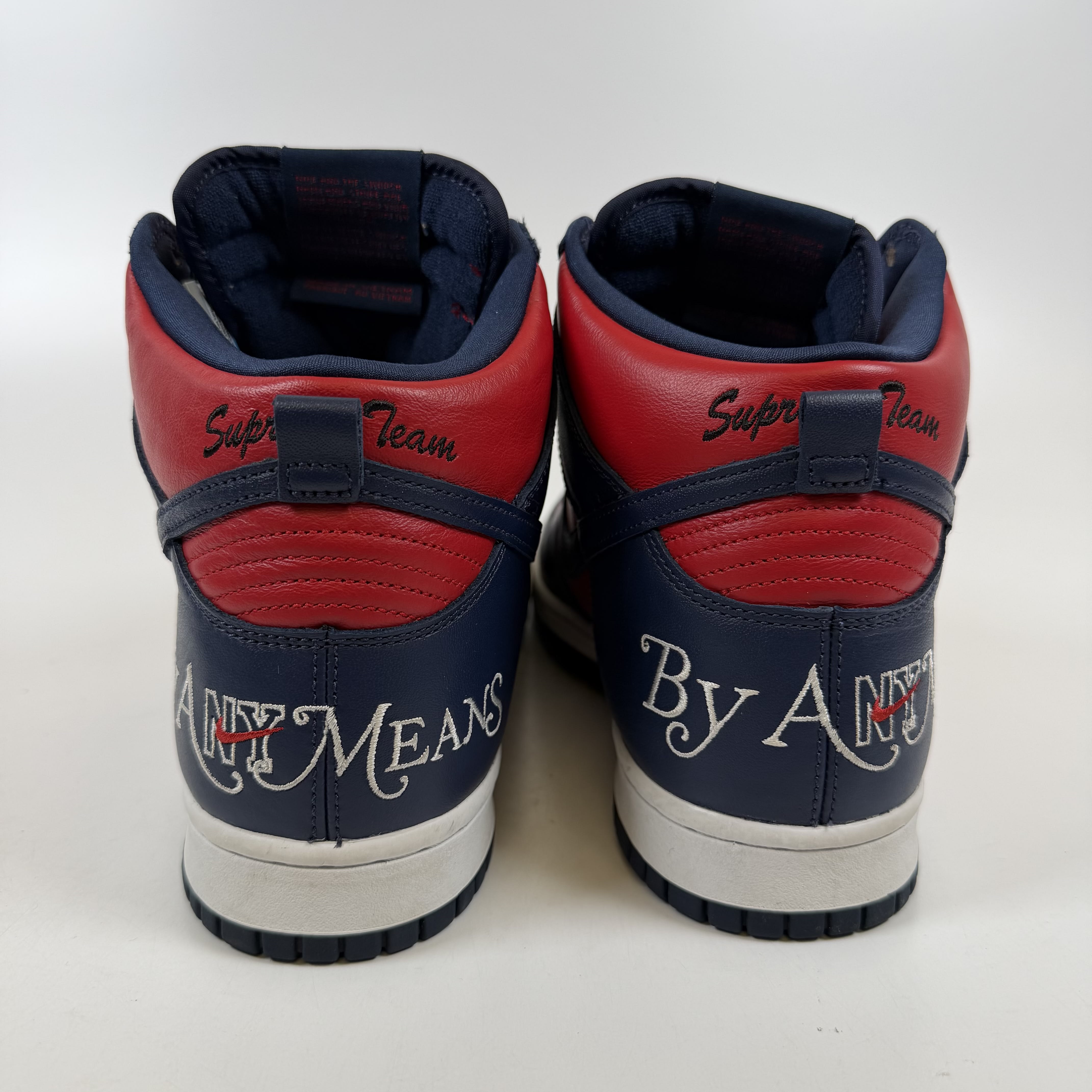 SP12484 Supreme x Dunk High SB 'By Any Means - Red Navy'
