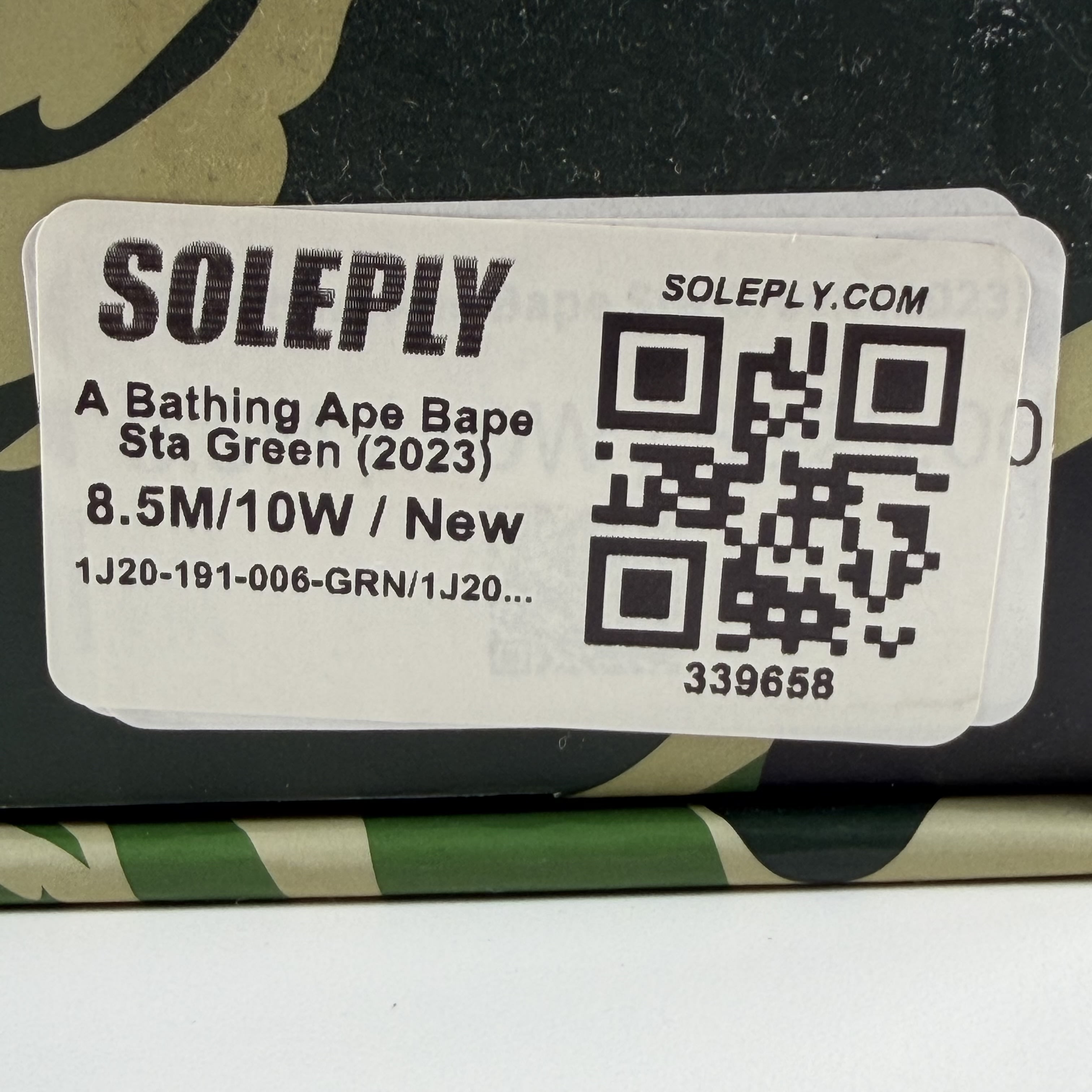 339658 A Bathing Ape Bape Sta Green (2023)