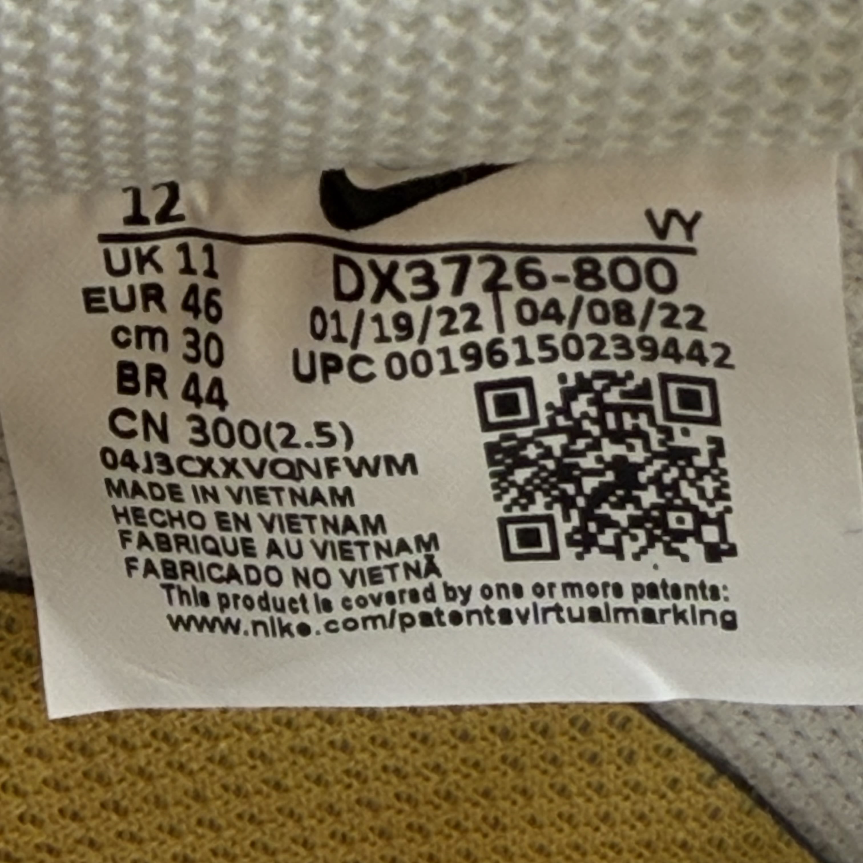 SP7928 Nike Air Force 1 Low '07 LV8 Neapolitan
