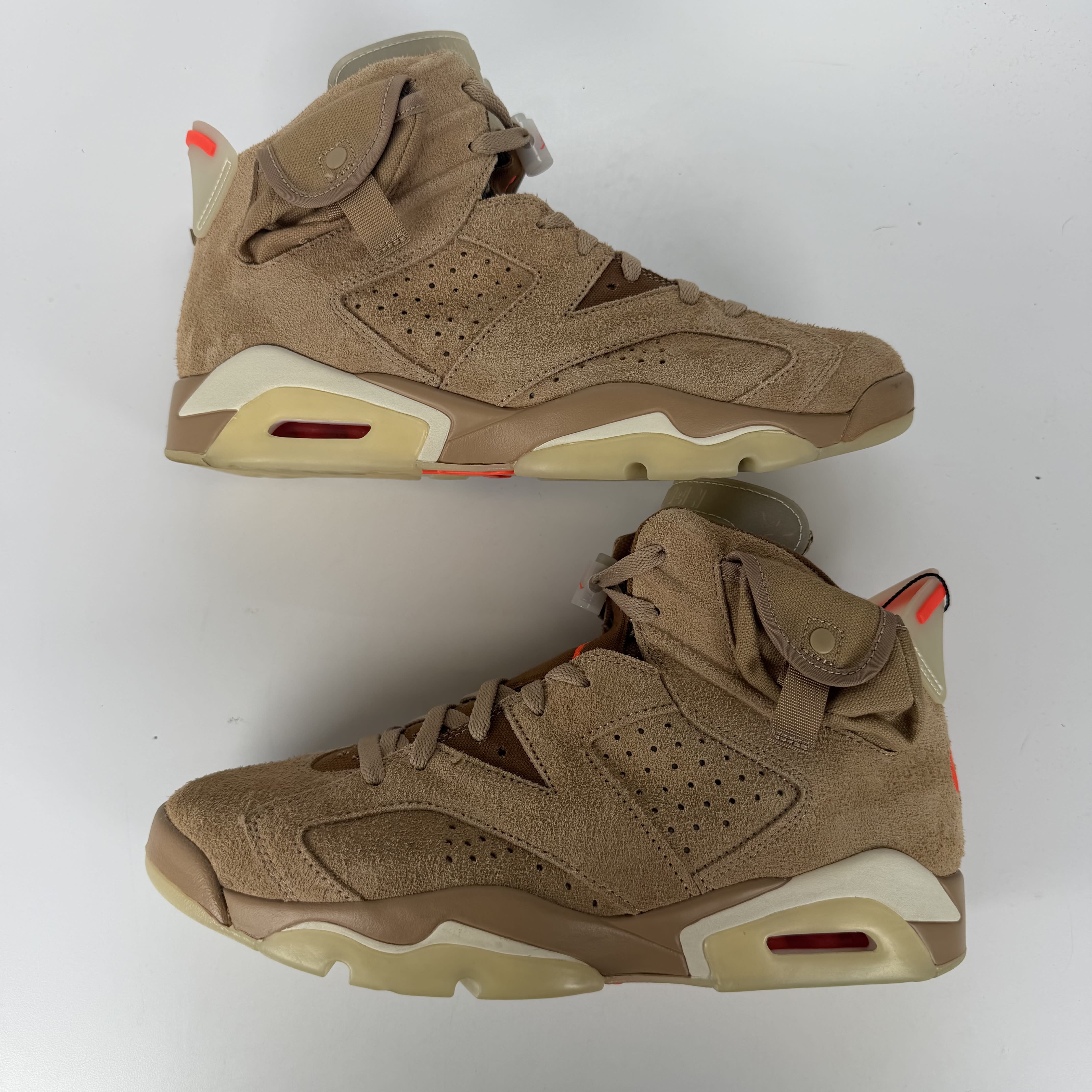 SP3705 Jordan 6 Retro Travis Scott British Khaki