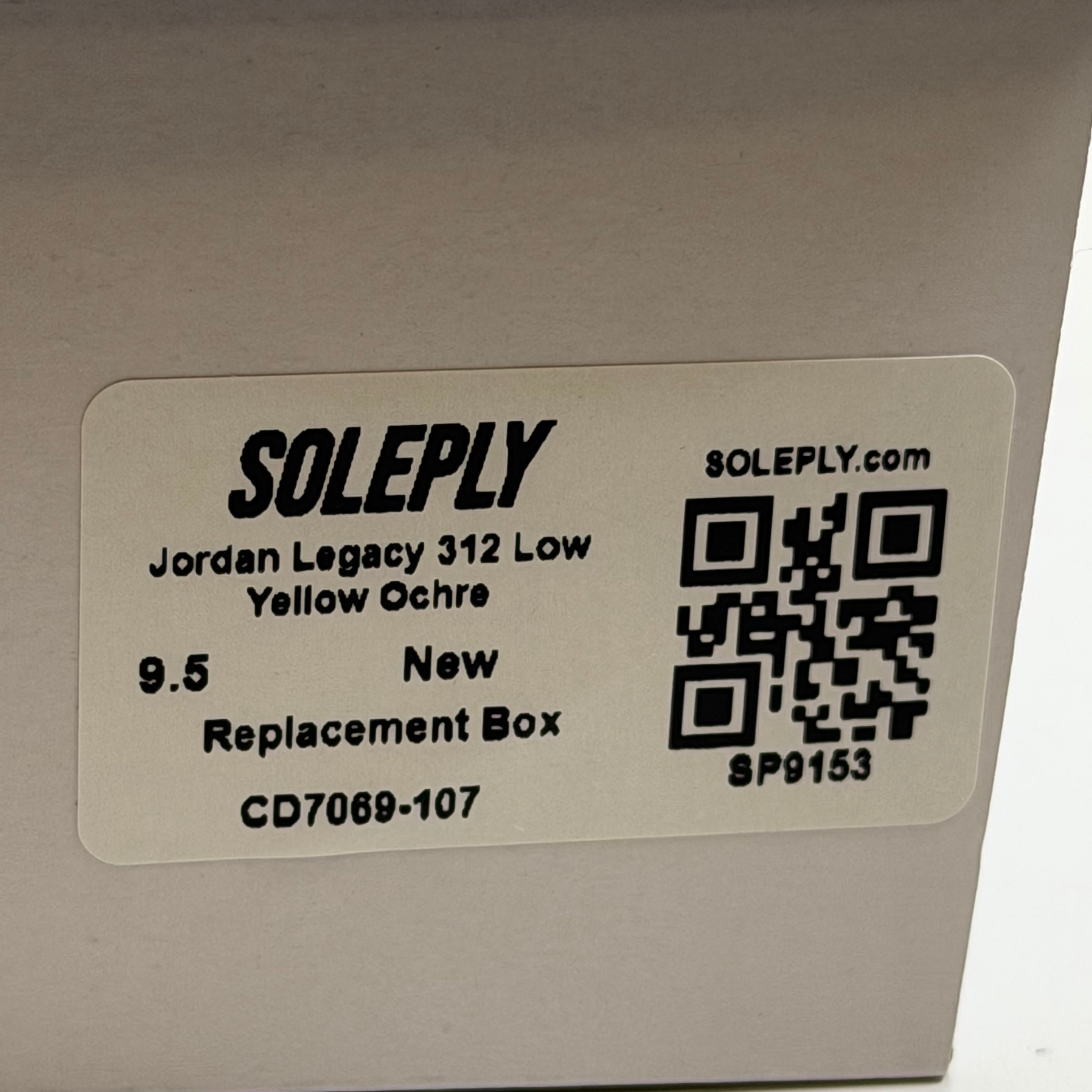SP9153 Jordan Legacy 312 Low Yellow Ochre