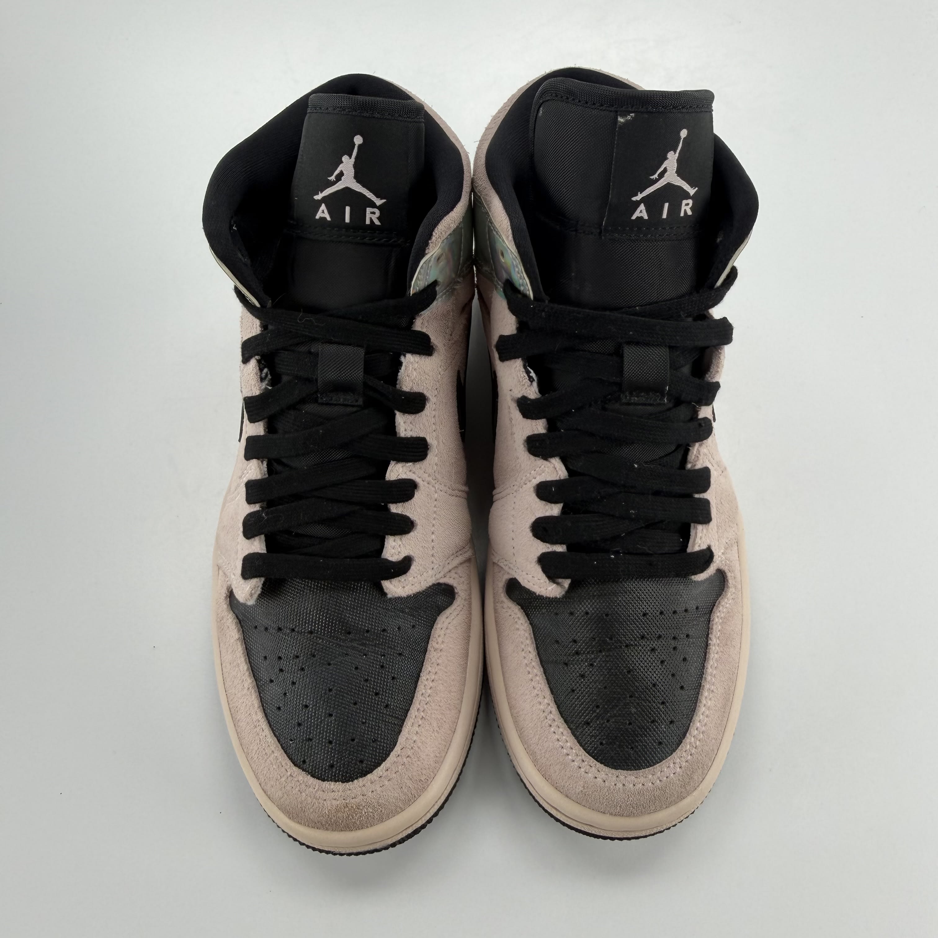 442448 Jordan 1 Mid Dirty Powder Iridescent (Women's)