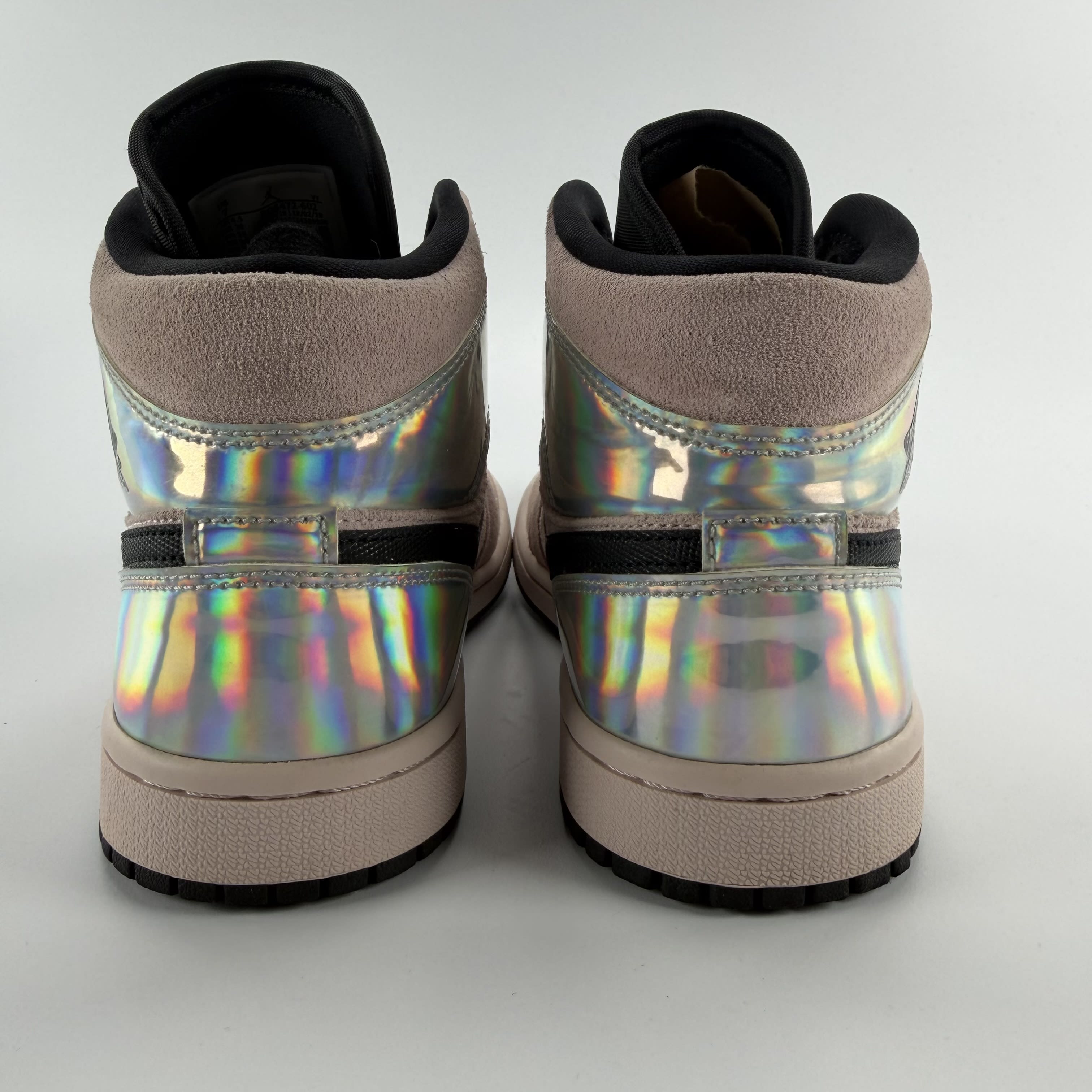 442448 Jordan 1 Mid Dirty Powder Iridescent (Women's)