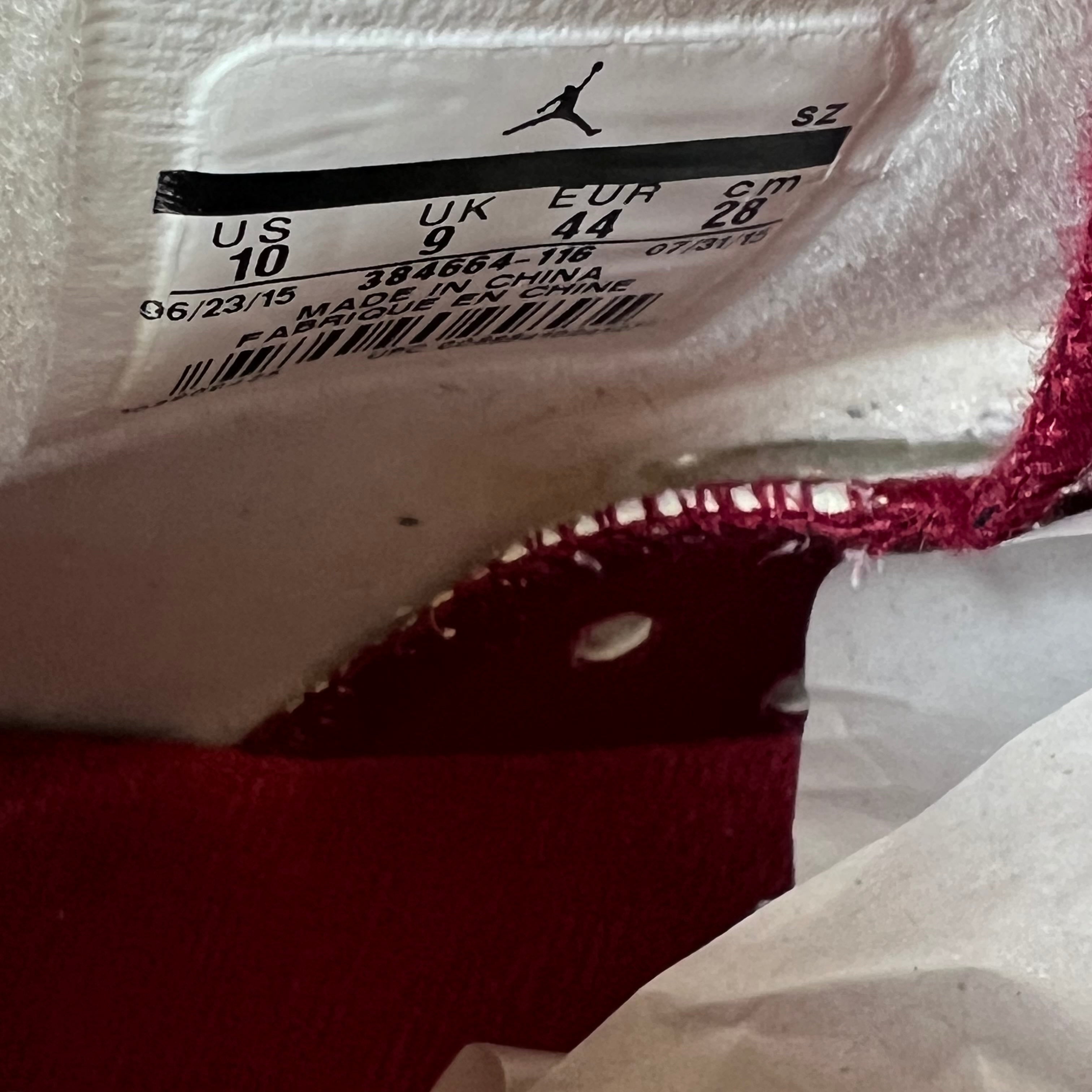 SP3750 Jordan 6 Retro Maroon (2015)