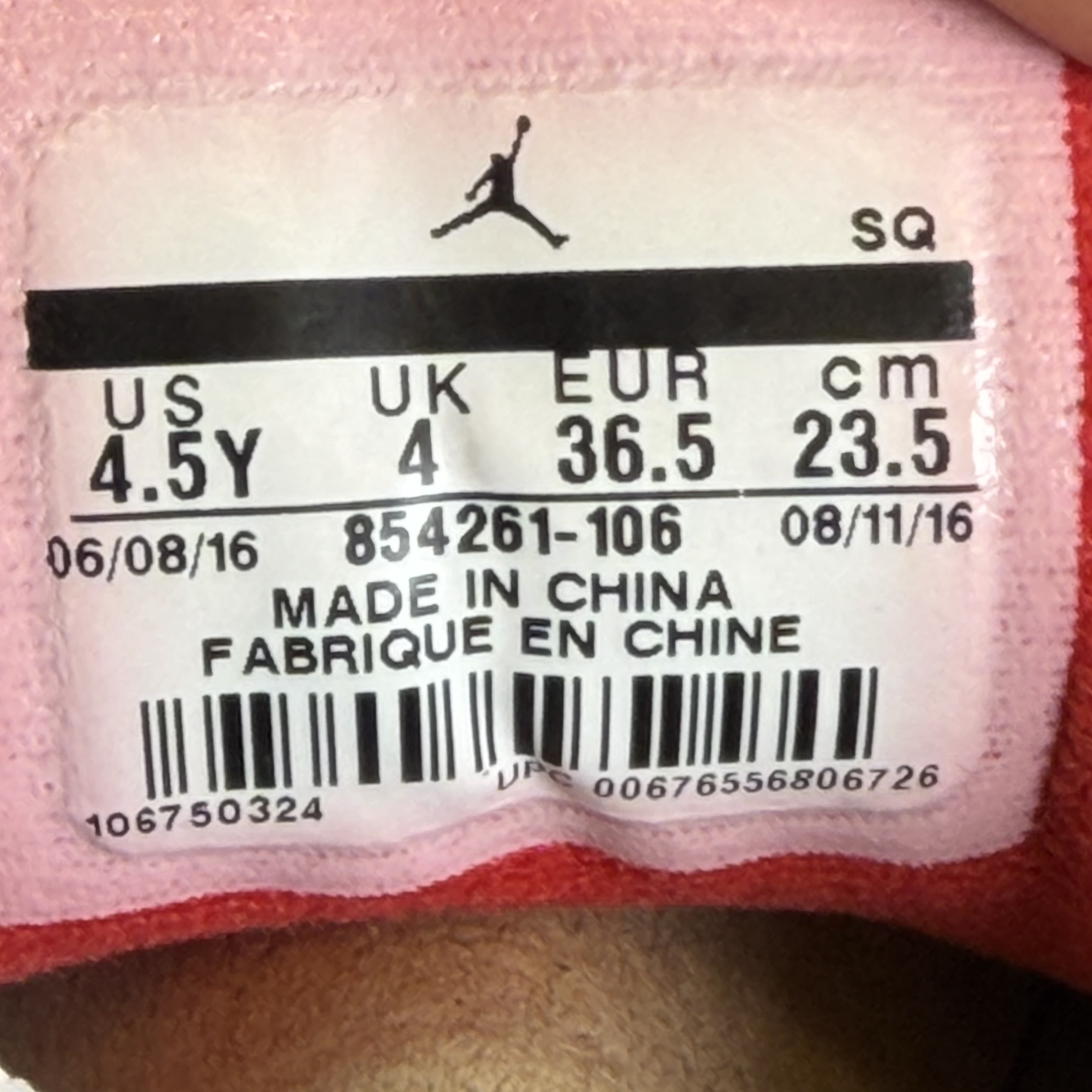 SP6991 Jordan 3 Retro True Blue (2016) (GS)
