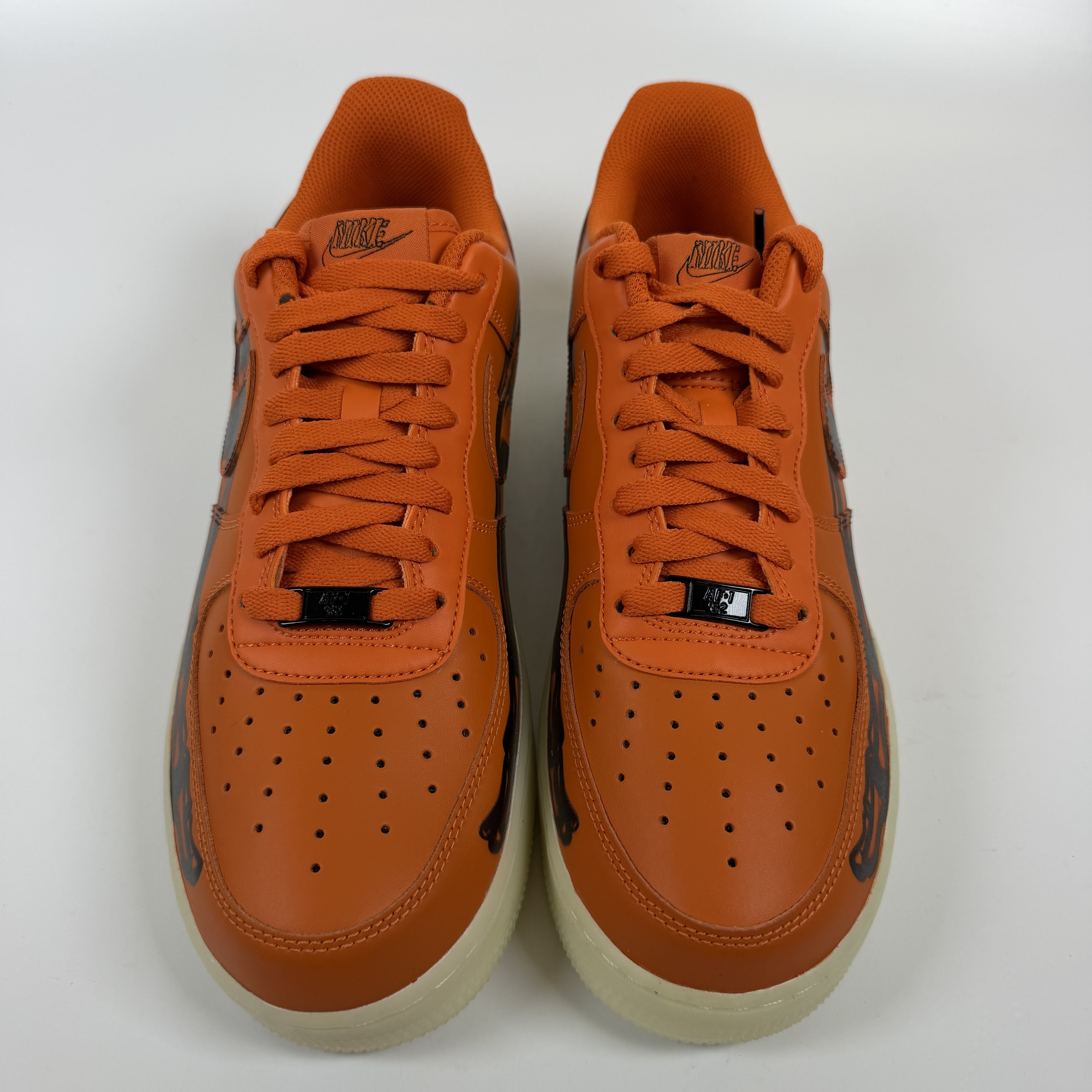SP8058 Air Force 1 Low 'Orange Skeleton'