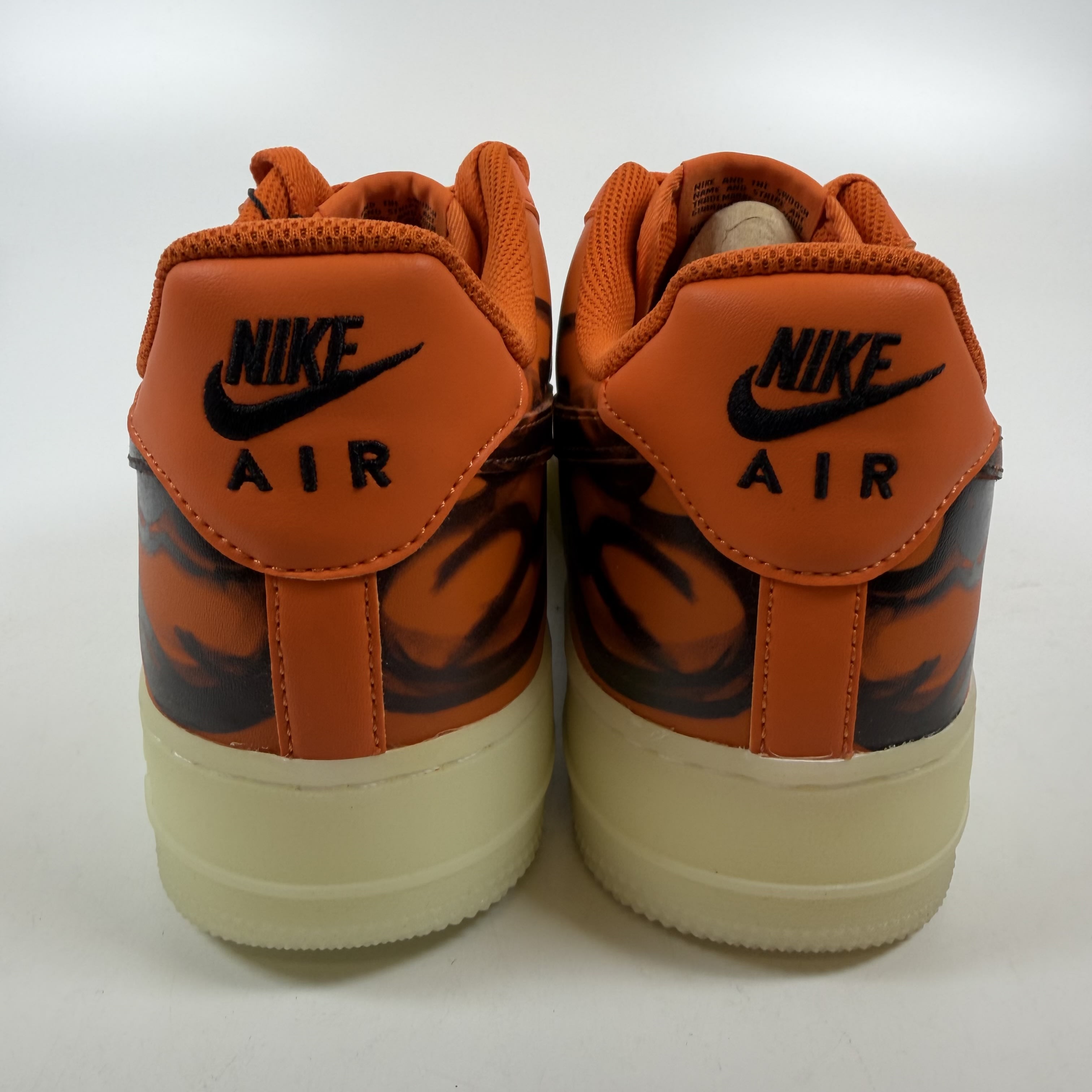 SP8058 Air Force 1 Low 'Orange Skeleton'