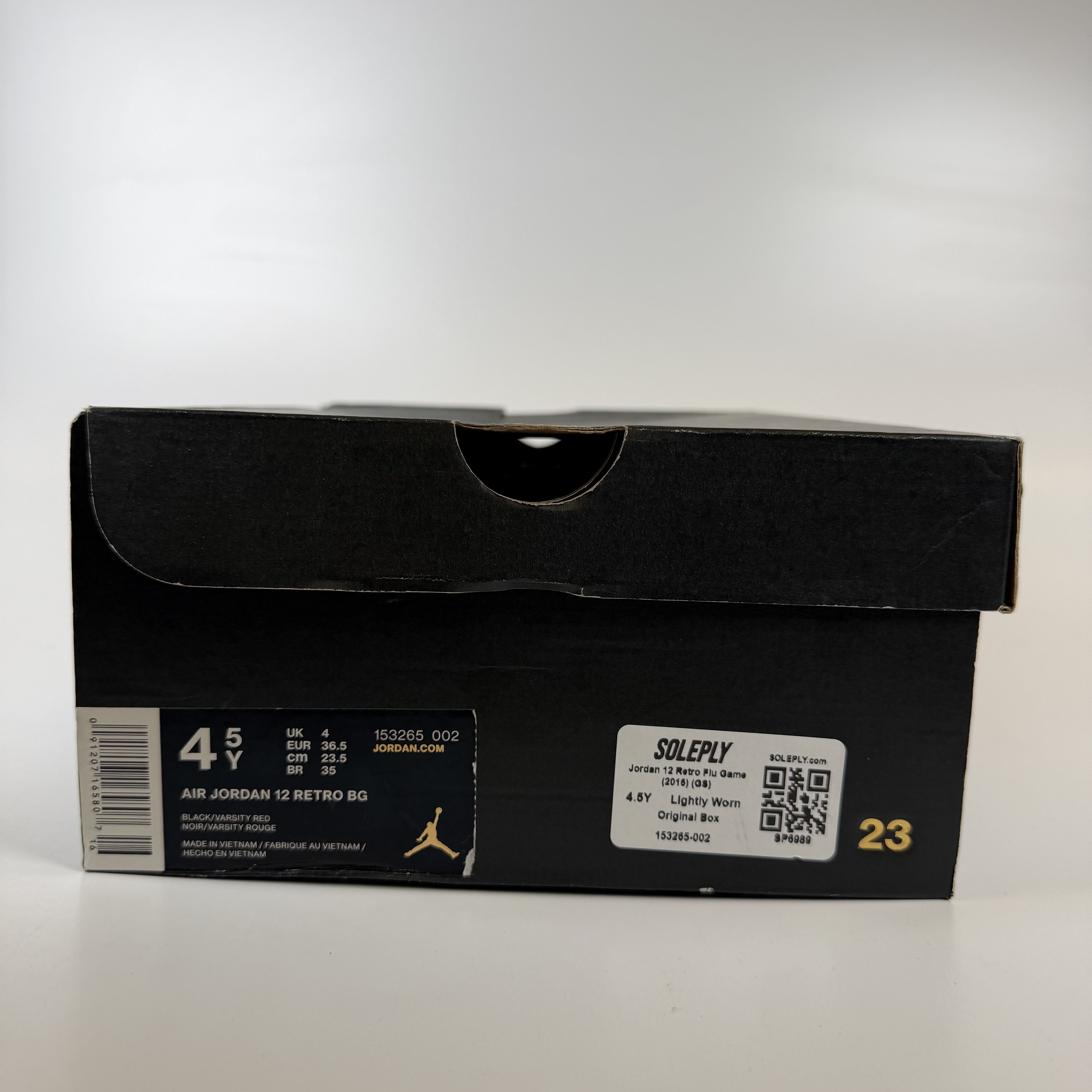 SP6989 Jordan 12 Retro Flu Game (2016) (GS)