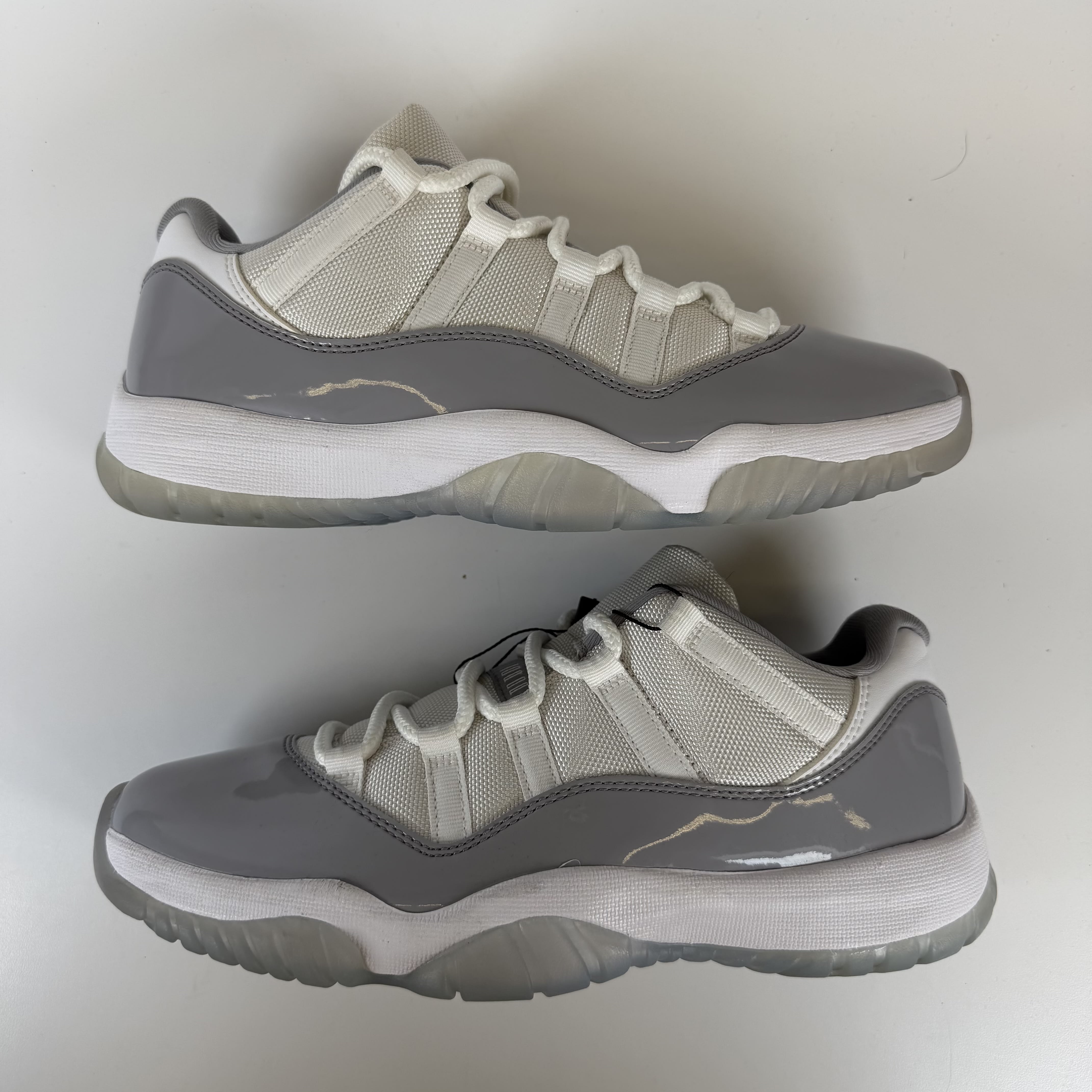 720114 Jordan 11 Retro Low Cement Grey