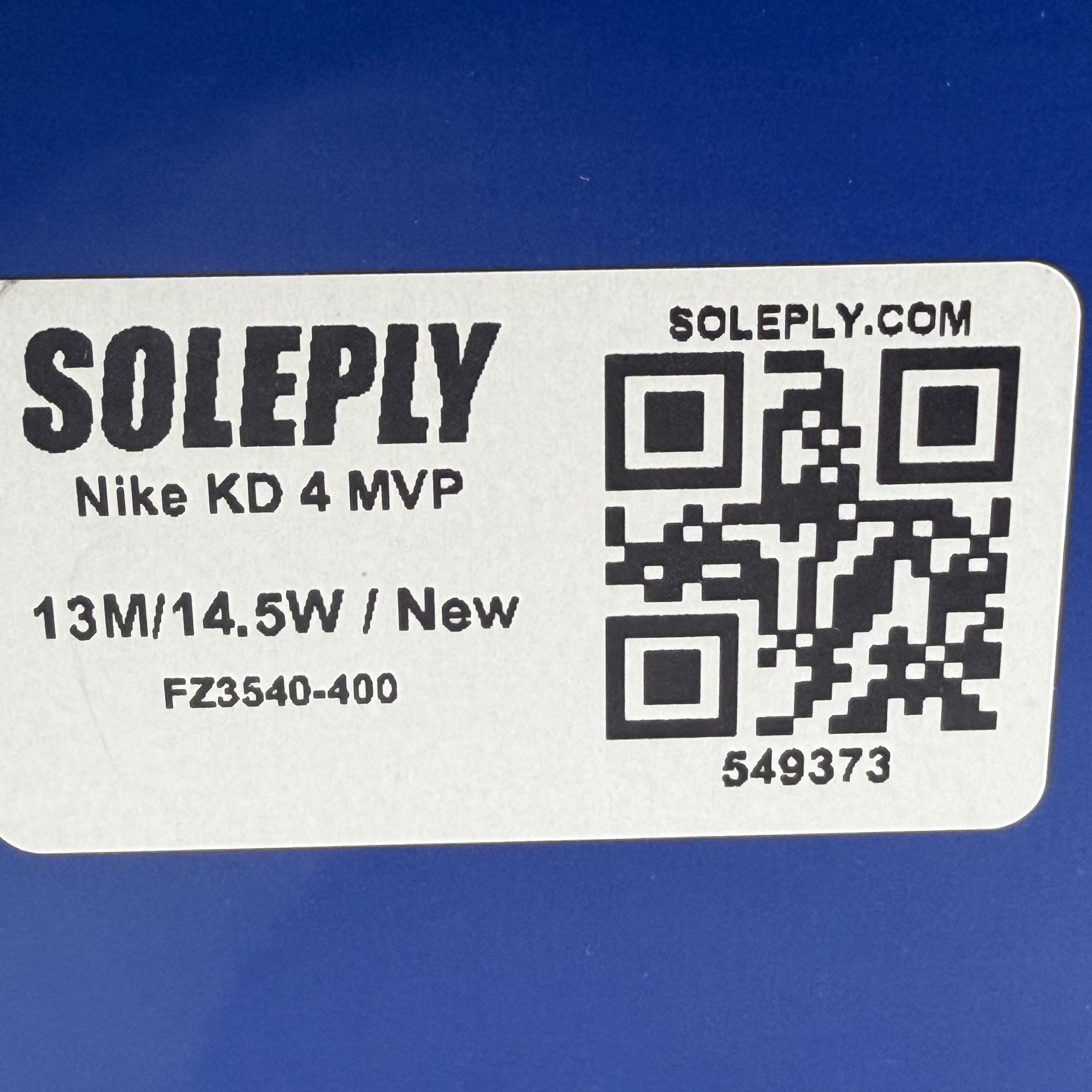 549373 Nike KD 4 MVP