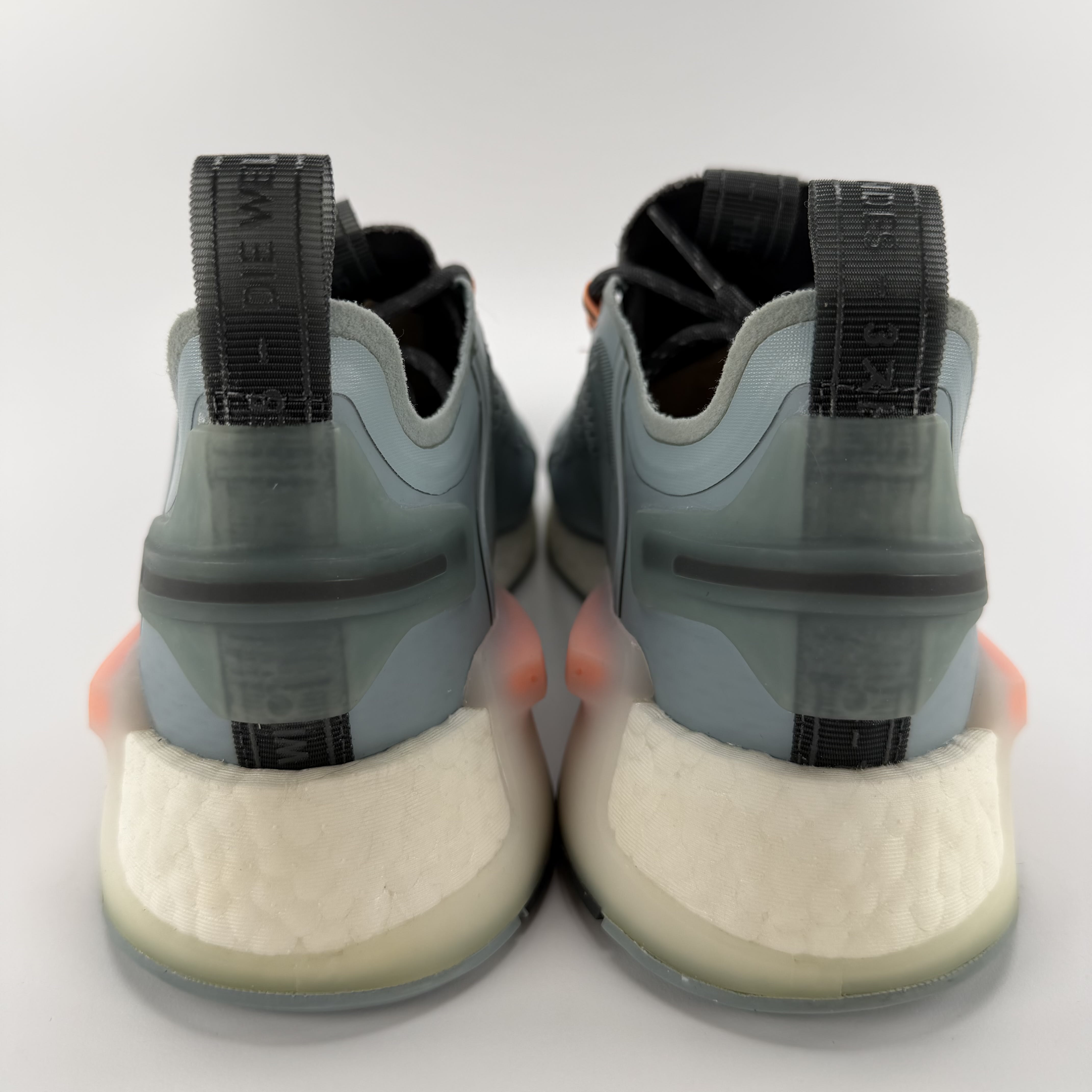 495765 adidas NMD V3 Magic Grey Beam Orange