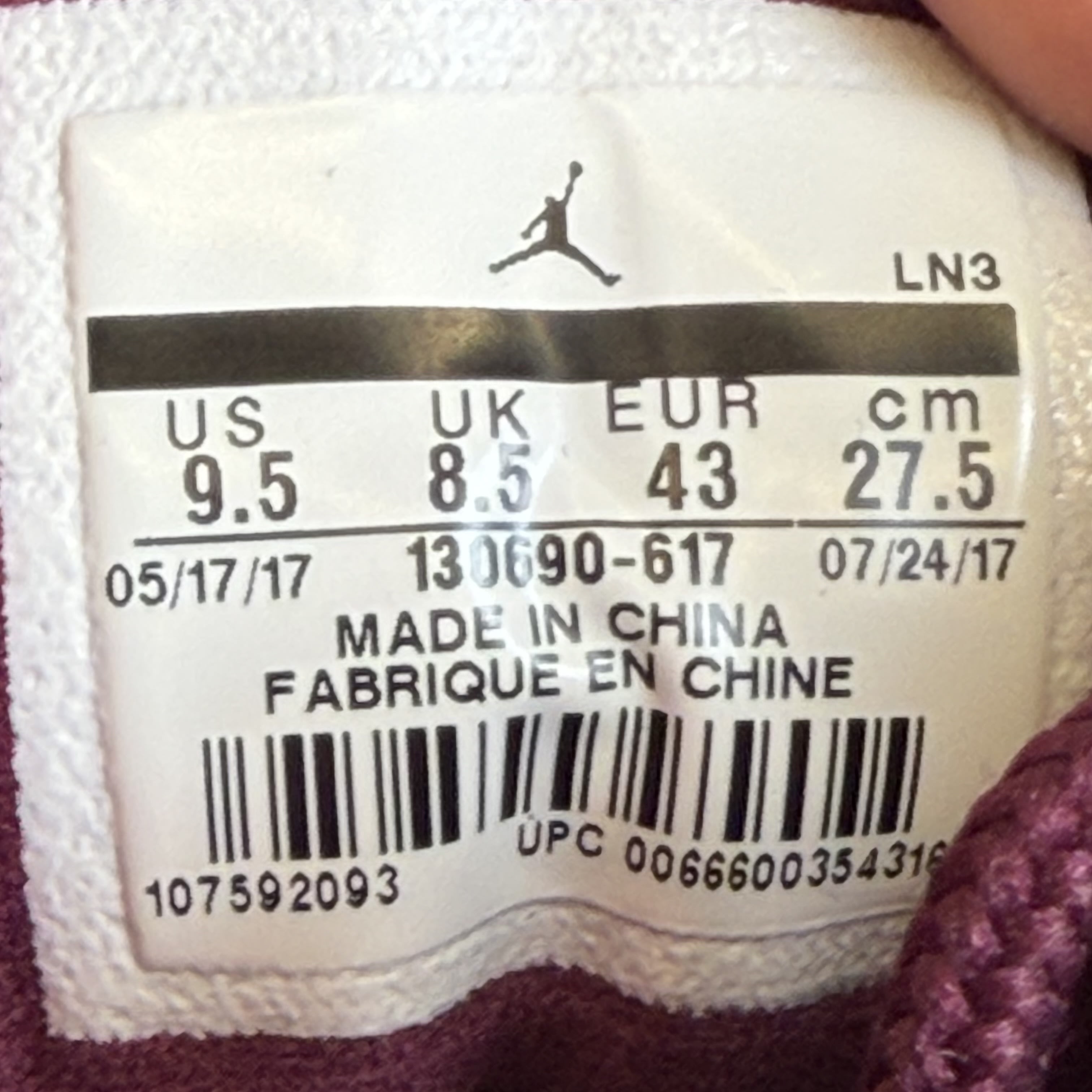 548802 Jordan 12 Retro Bordeaux